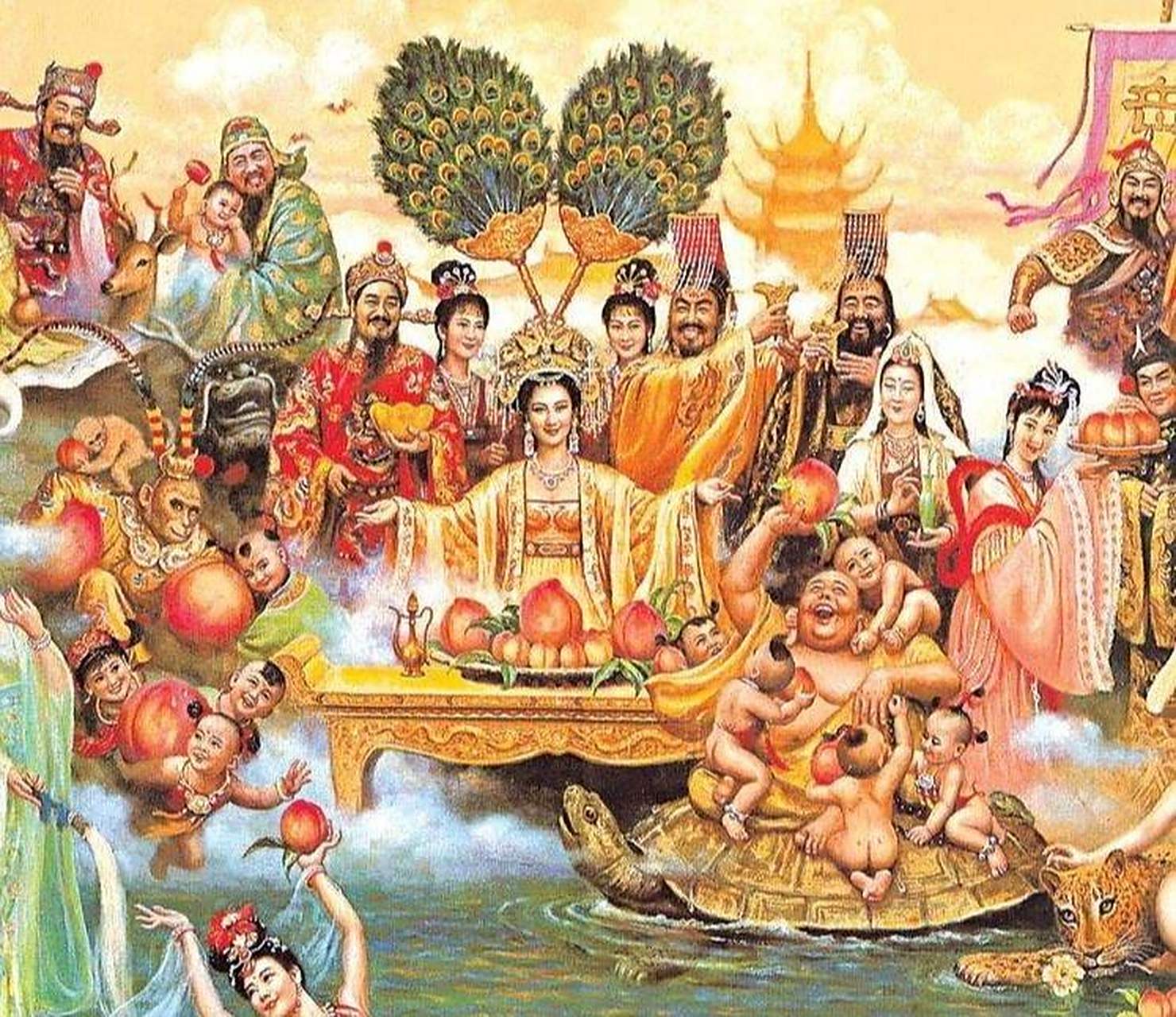 三月初三王母娘娘蟠桃会 三月初三王母娘娘蟠桃会,感恩感谢诸位神佛