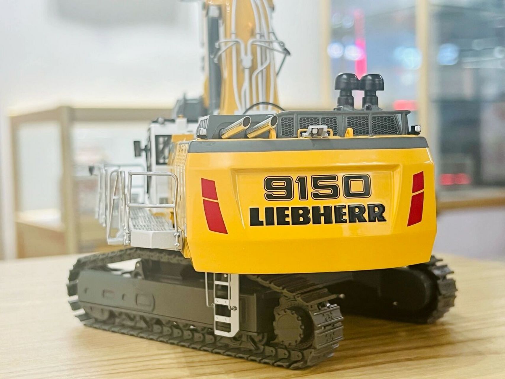 1/50 wsi利勃海尔r9150挖掘机模型 矿山新贵,挣钱机器,利勃海尔9150