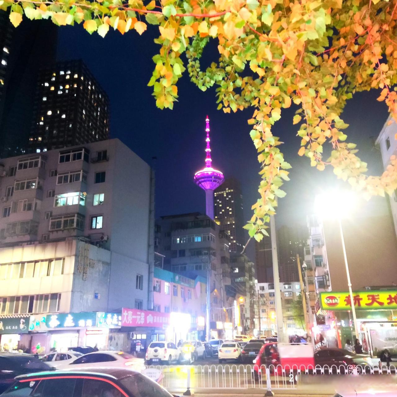 沈阳五爱附近的小南夜市没落了,但是彩电塔火了.