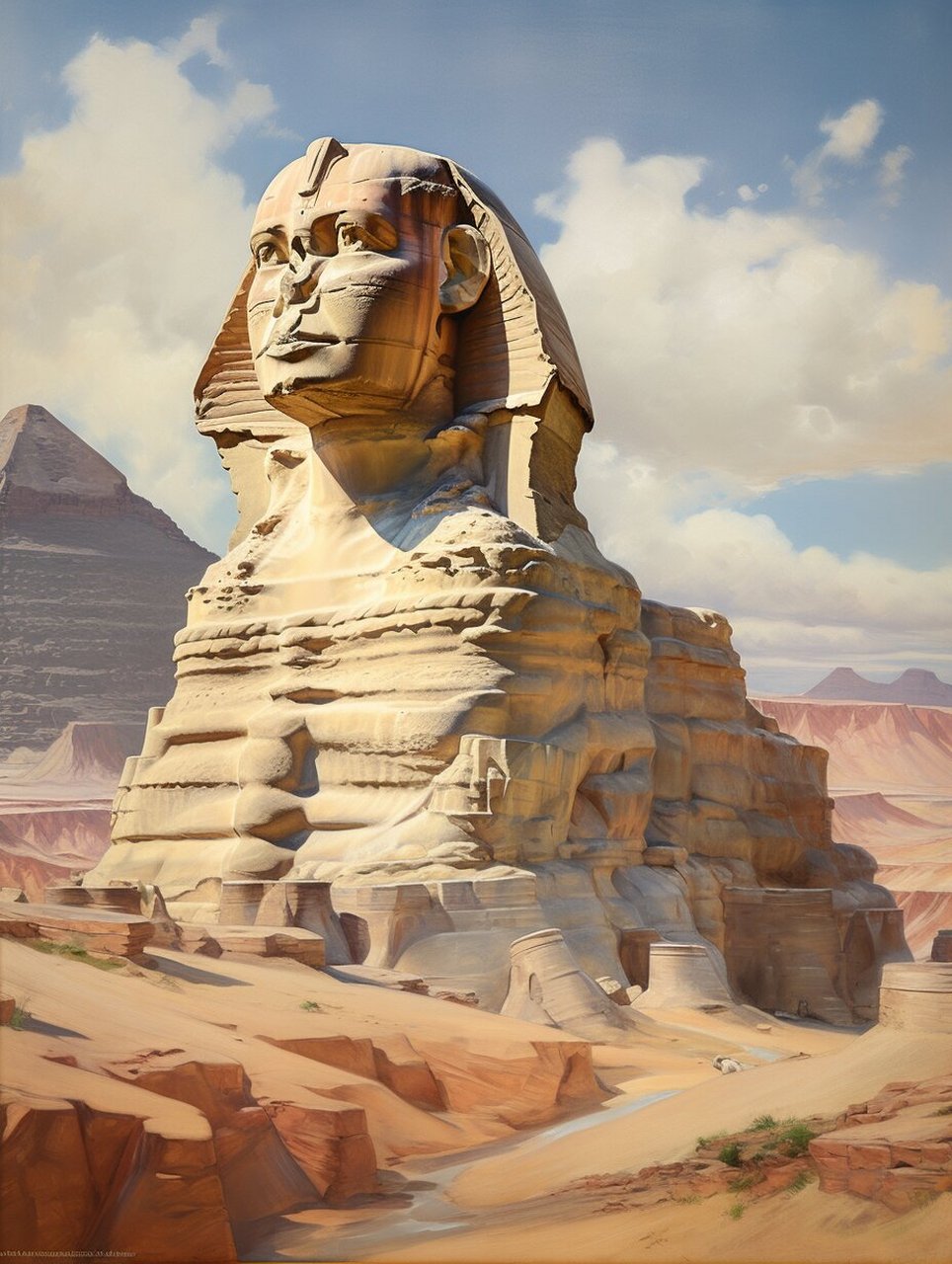 ai 埃及狮身人面像