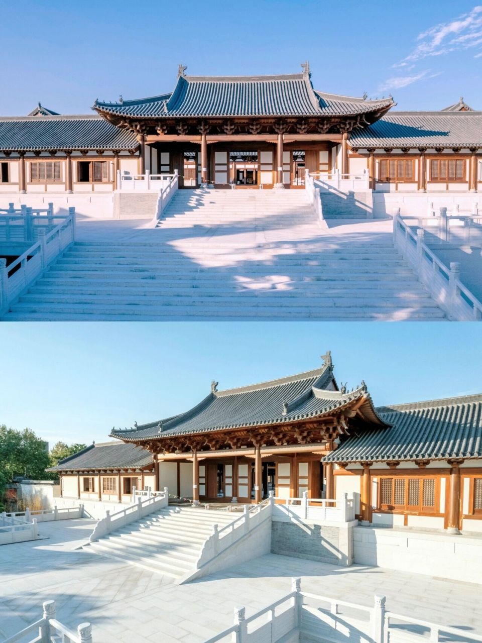 藏在杭城里的南宋宫殿太好看了 不过还未开放正门有保安守着,可以侧面