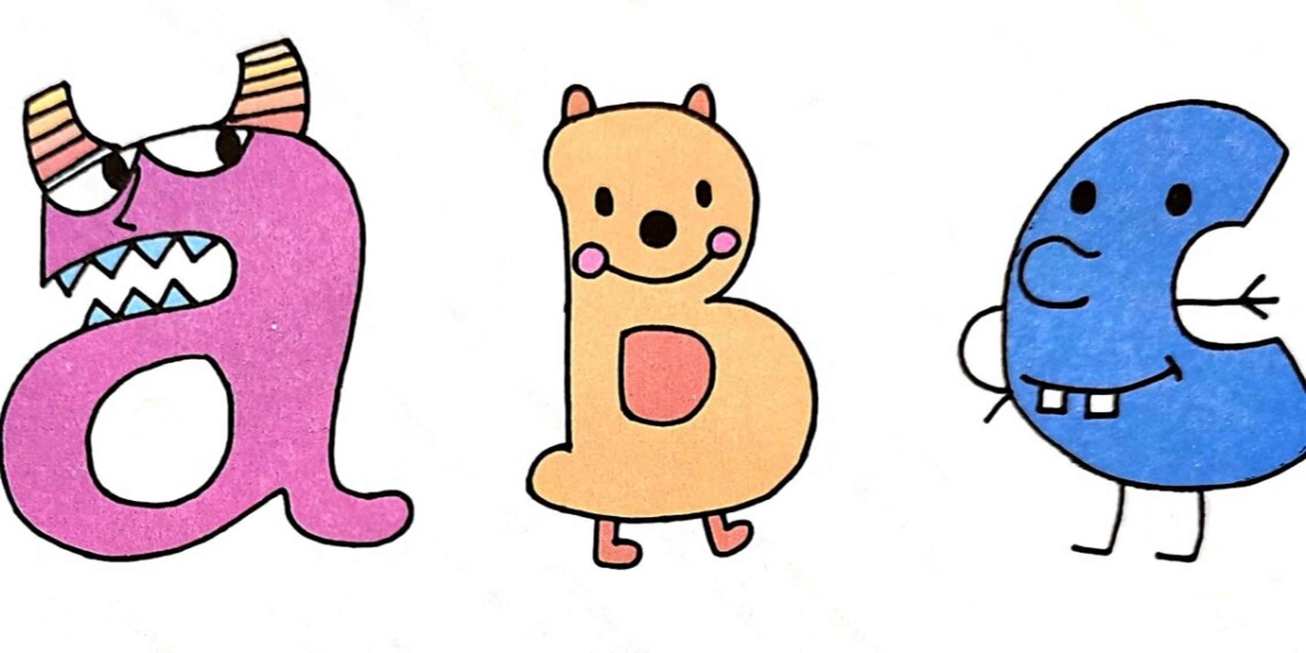 9696字母创意设计【abcdef】 喜欢的收藏,后续还会分享剩余字母哦