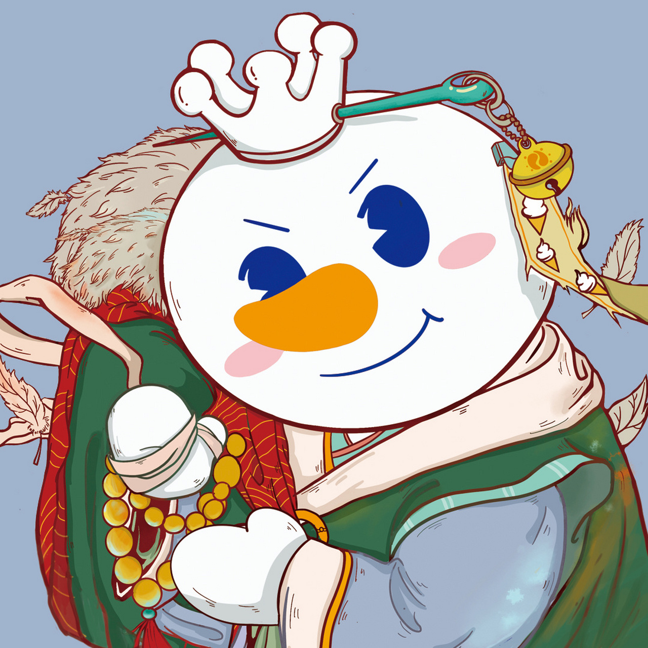 91古风雪王头像来啦!