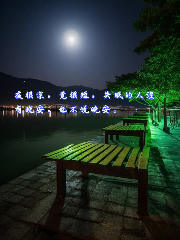 失眠的语句发朋友圈 在寂静的夜晚