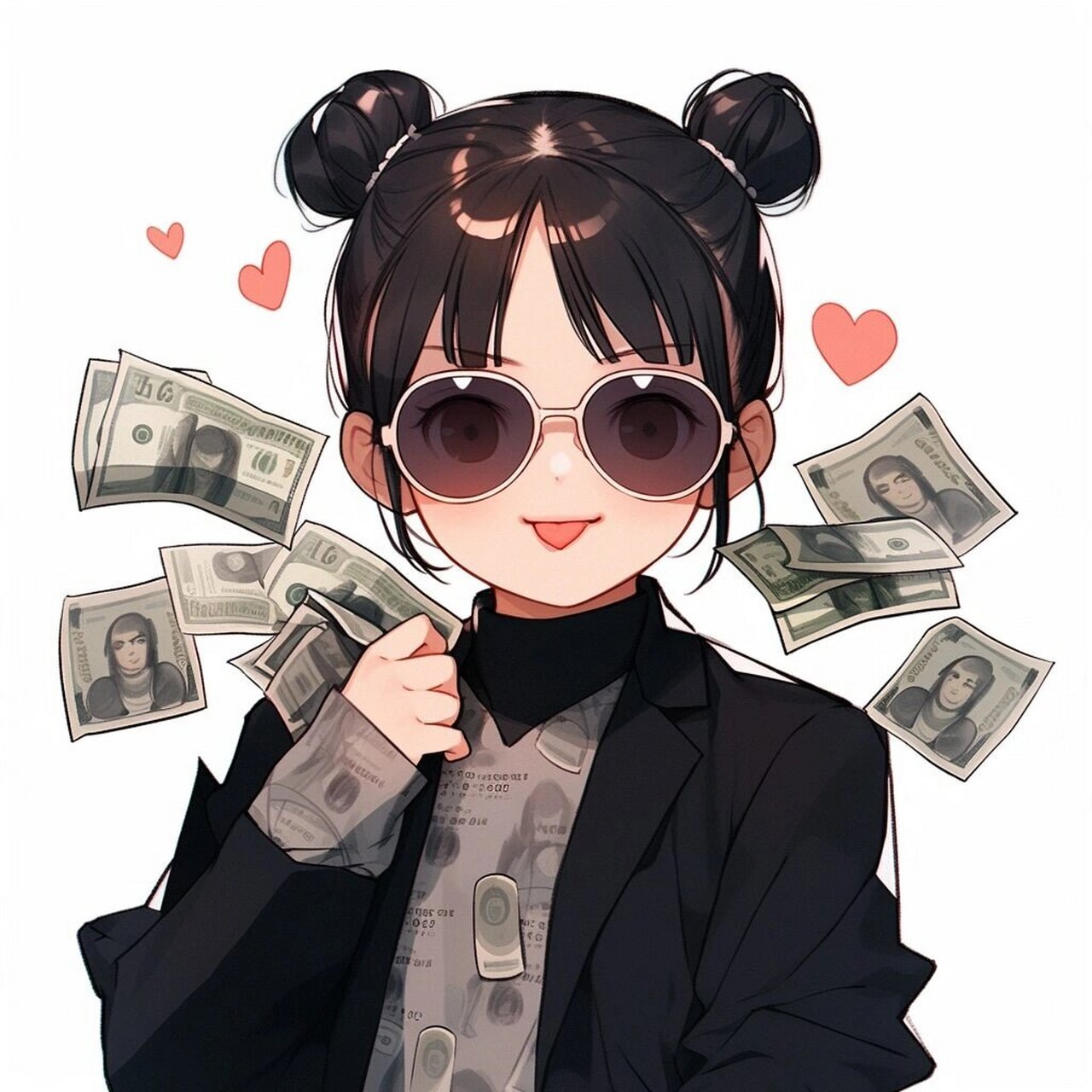 浪漫生活的记录者# #发财头像##财源滚滚##招财头像##女生头像