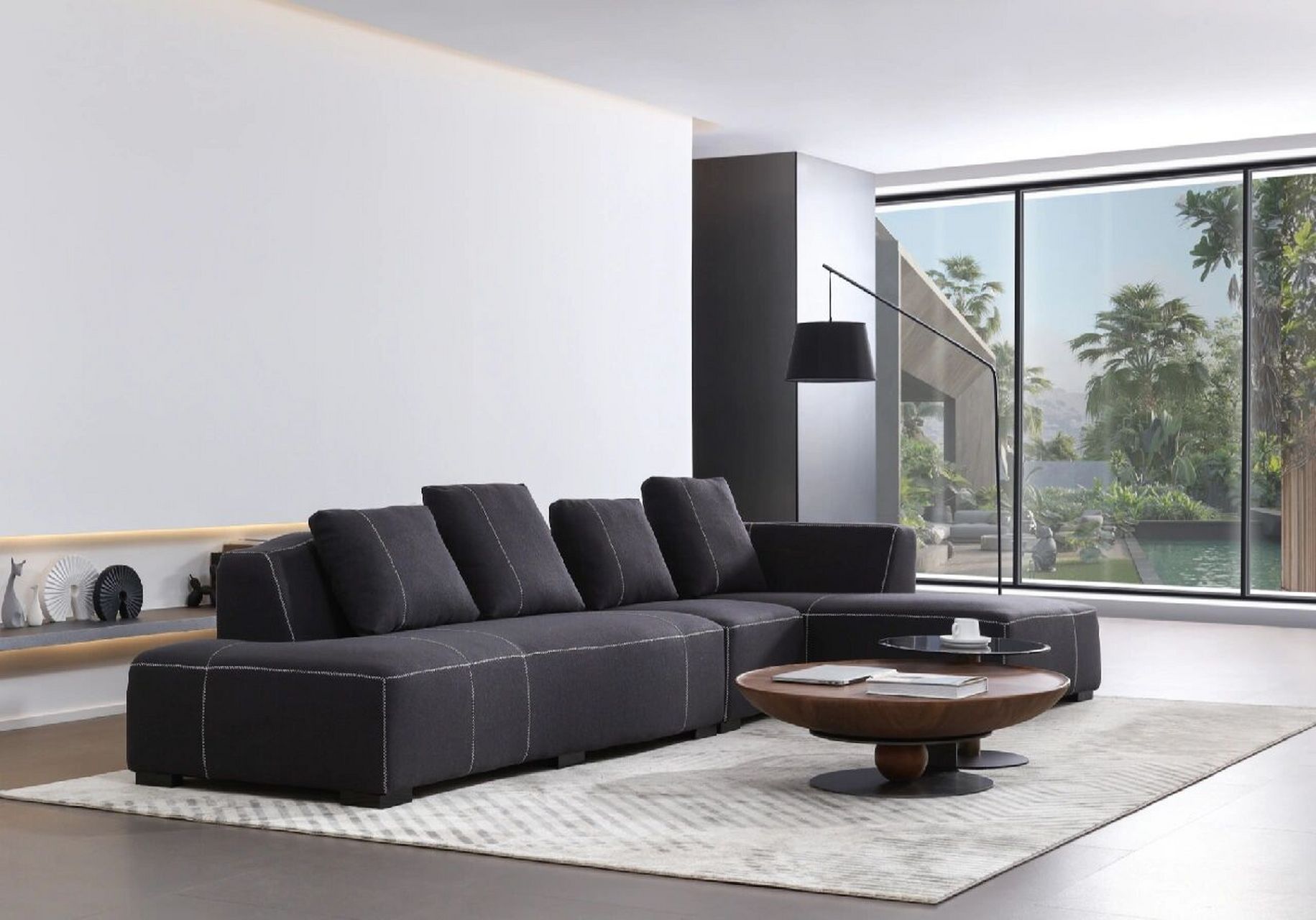 7215bend沙发也是一款模块化的沙发,可以随意组合.