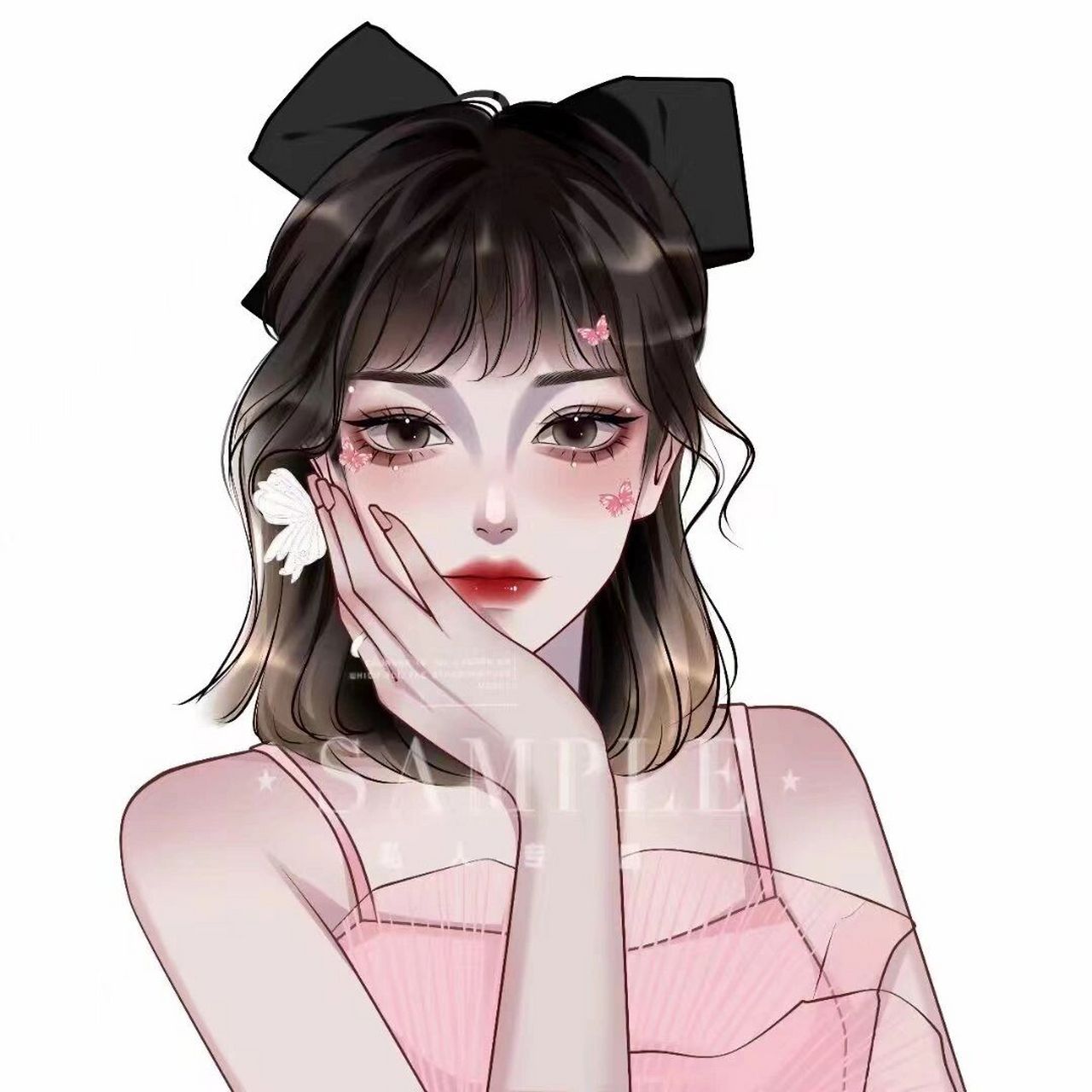 手绘画一个又飒又酷的女生动漫头像 分享一组又飒又酷的女生动漫头像