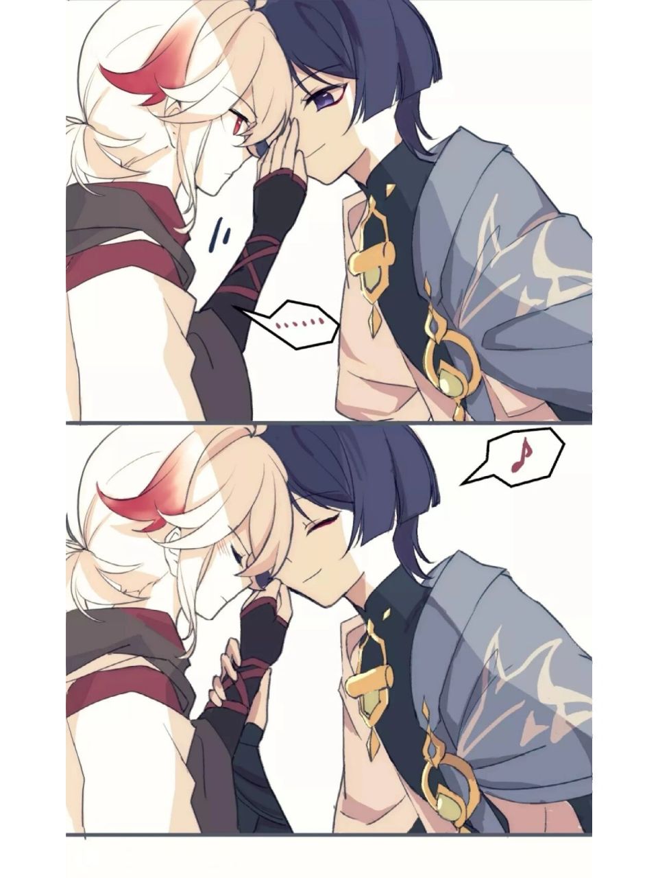 最近真的太磕散兵和万叶啦