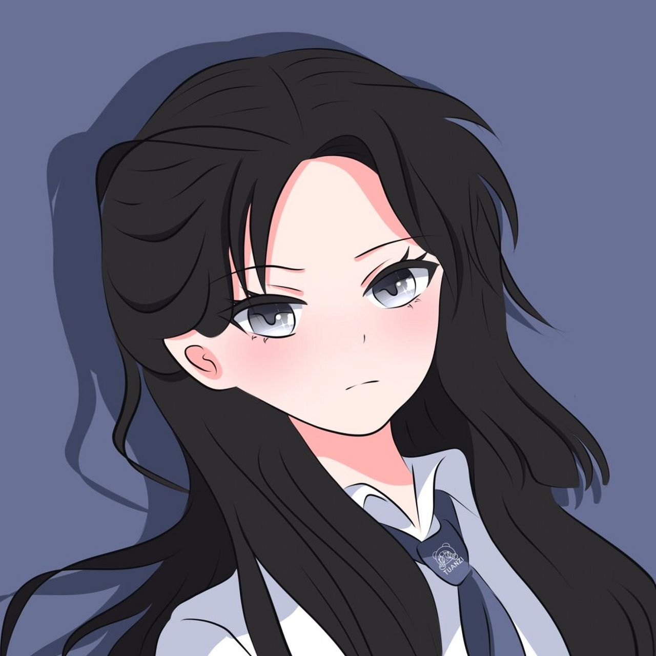 哭包vs拽姐你选谁 #手绘头像# #动漫头像# #可爱头像# #闺蜜头像