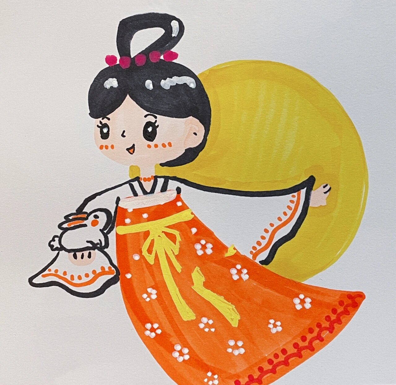 中秋节～"嫦娥姐姐"