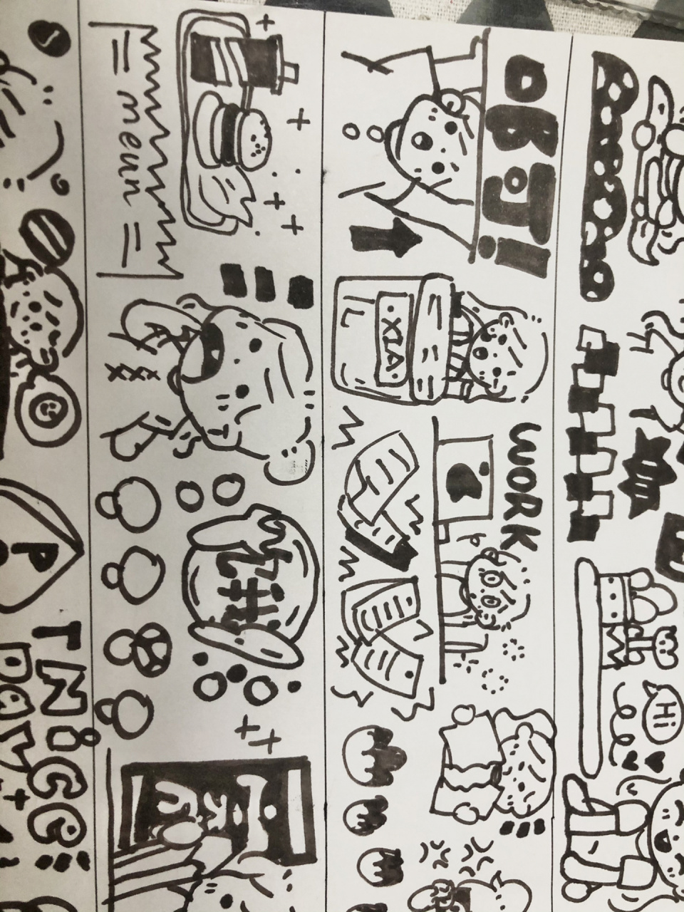 闲一点自制胶带完成73