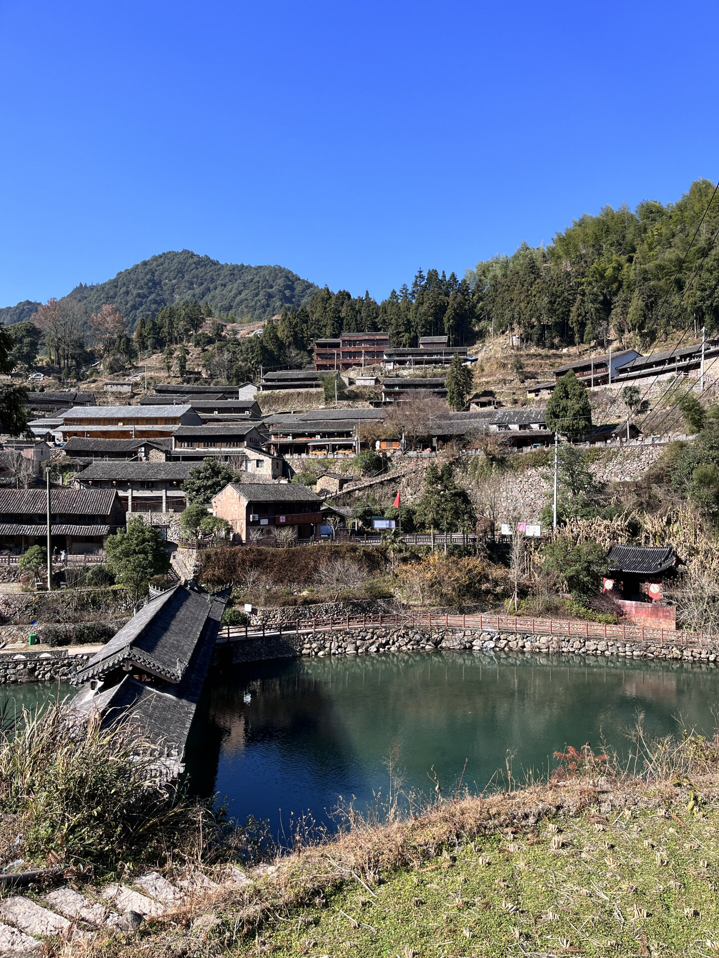 温州周边游|湖岭黄林古村 阳康后不适合剧烈运动和爬山,因此找了一个