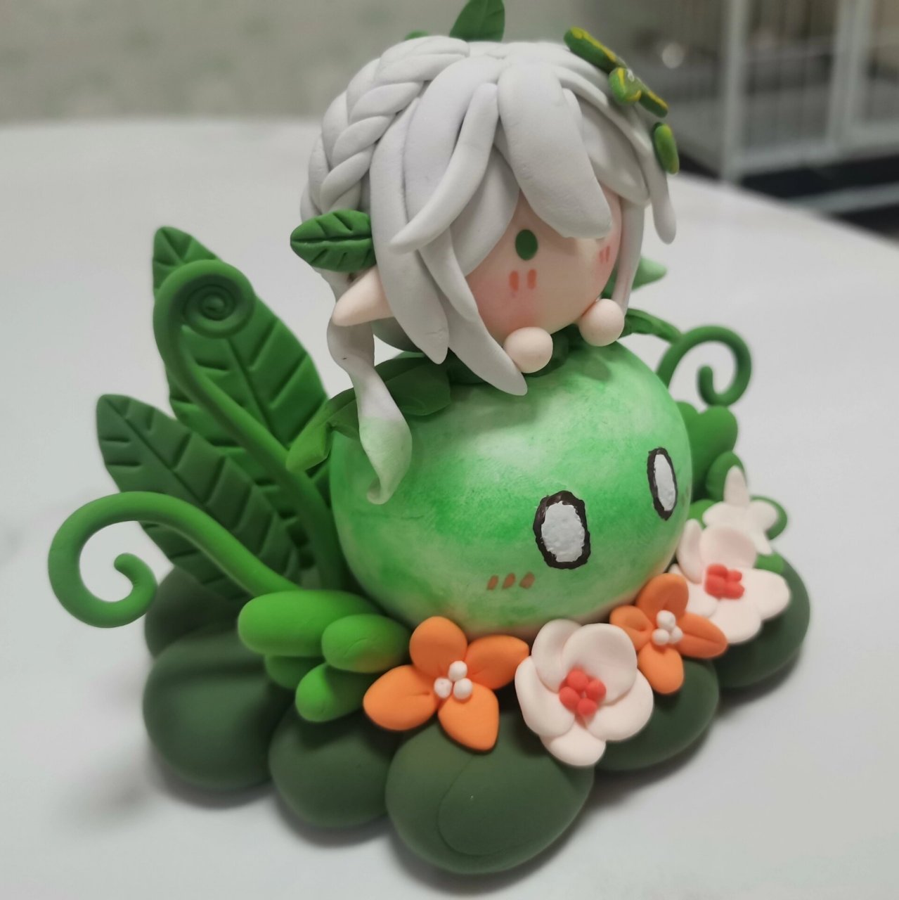 超轻粘土 小草神纳西妲 直接是质的飞跃 给我们牛坏了 太厉害了我们