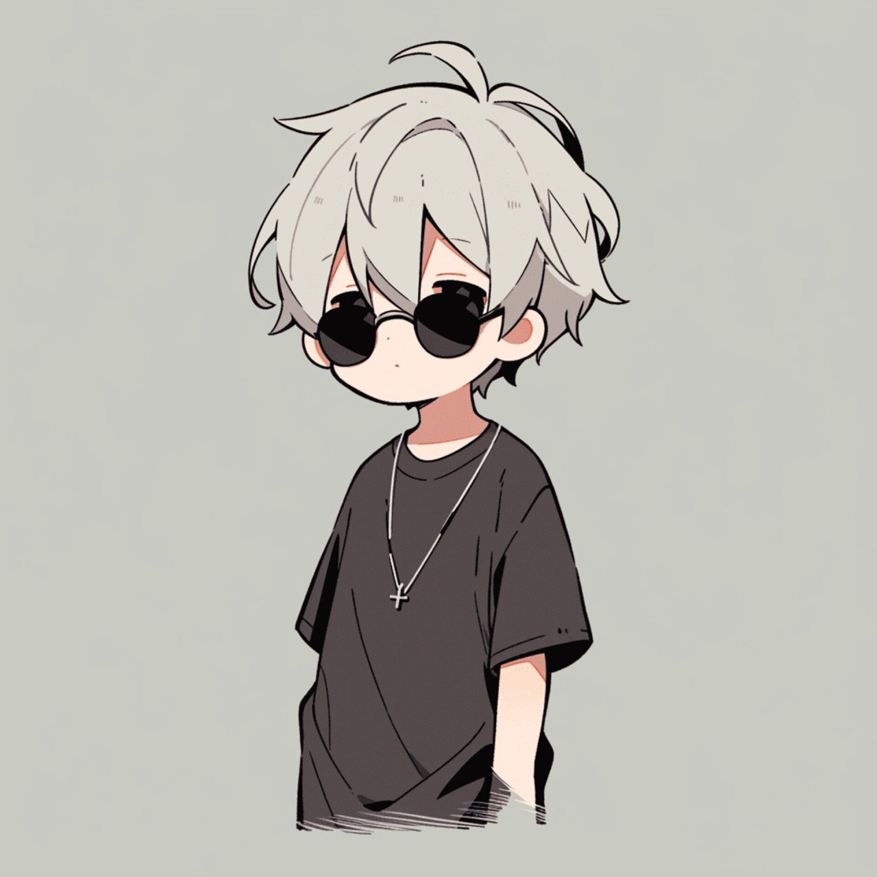 可爱男孩|戴墨镜9815