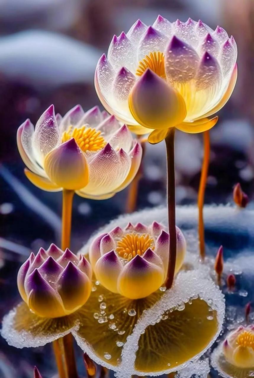 一组漂亮的莲花图片,愿友友们清香入梦,美梦幽香,晚安好梦  图片来源