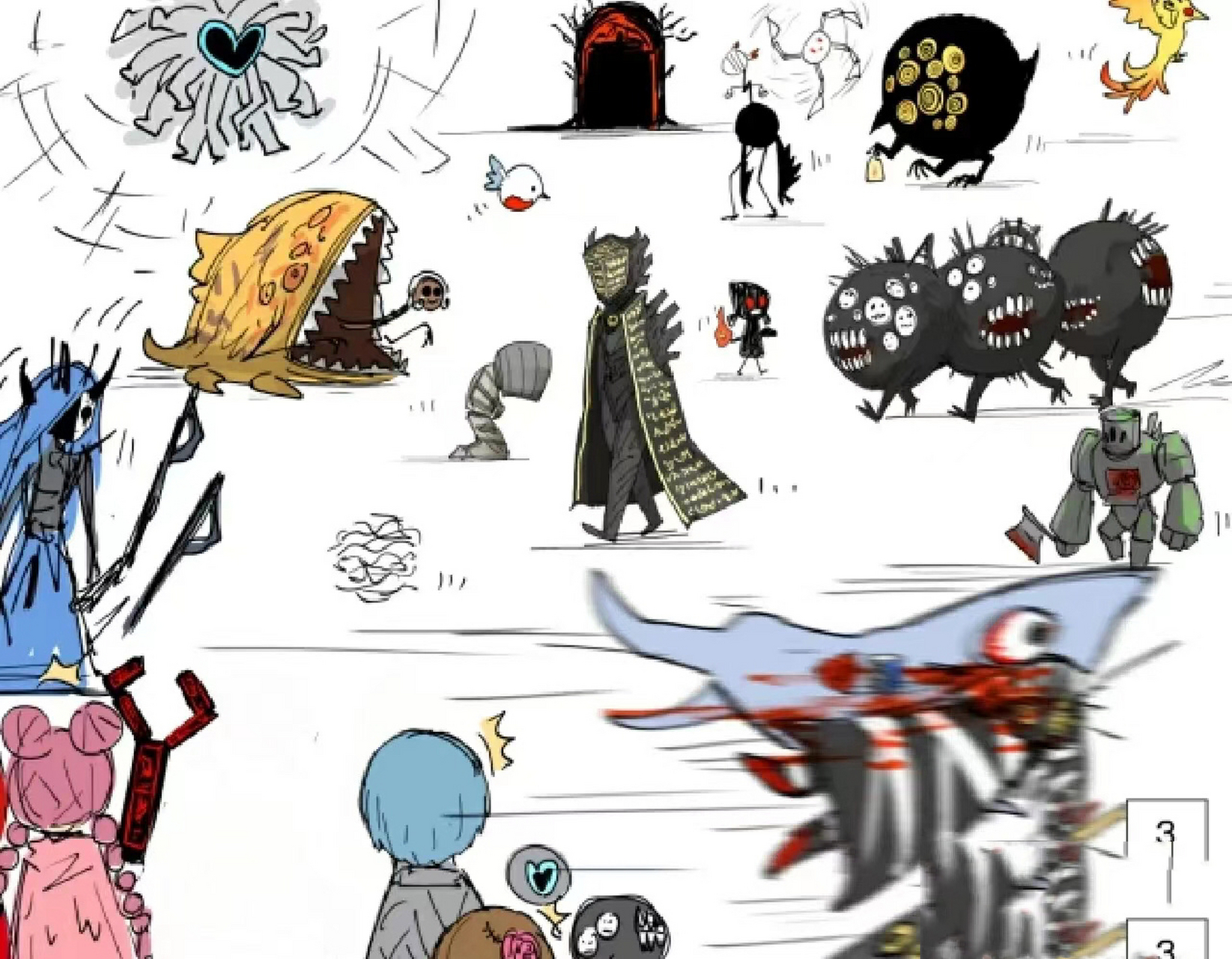 (拿出武器) 沉默乐团:……其实……不用这么伴