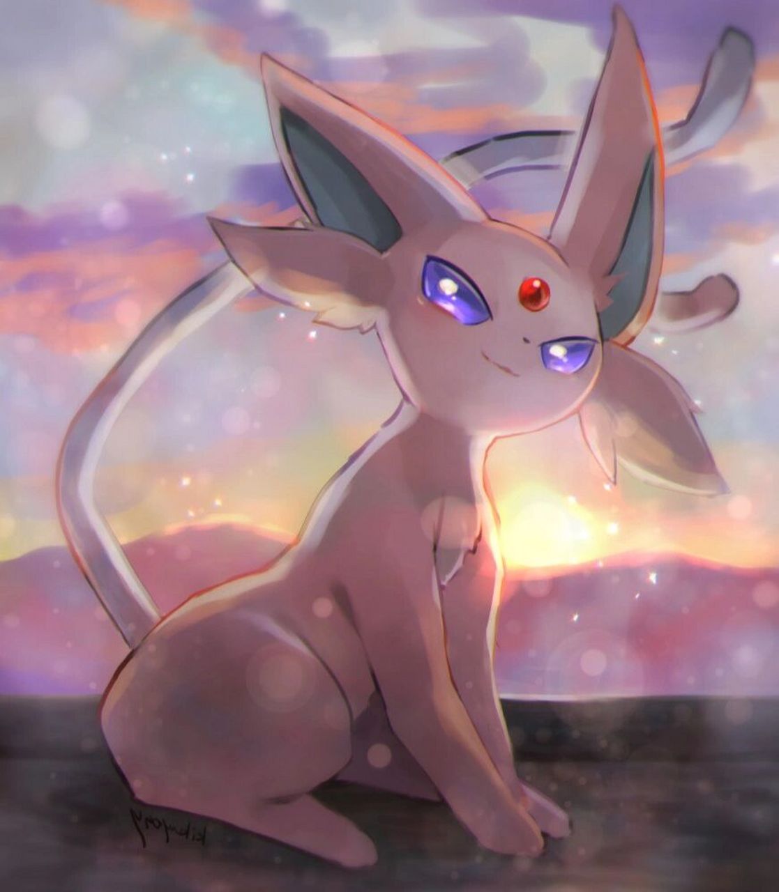 最美宝可梦|月亮太阳伊布