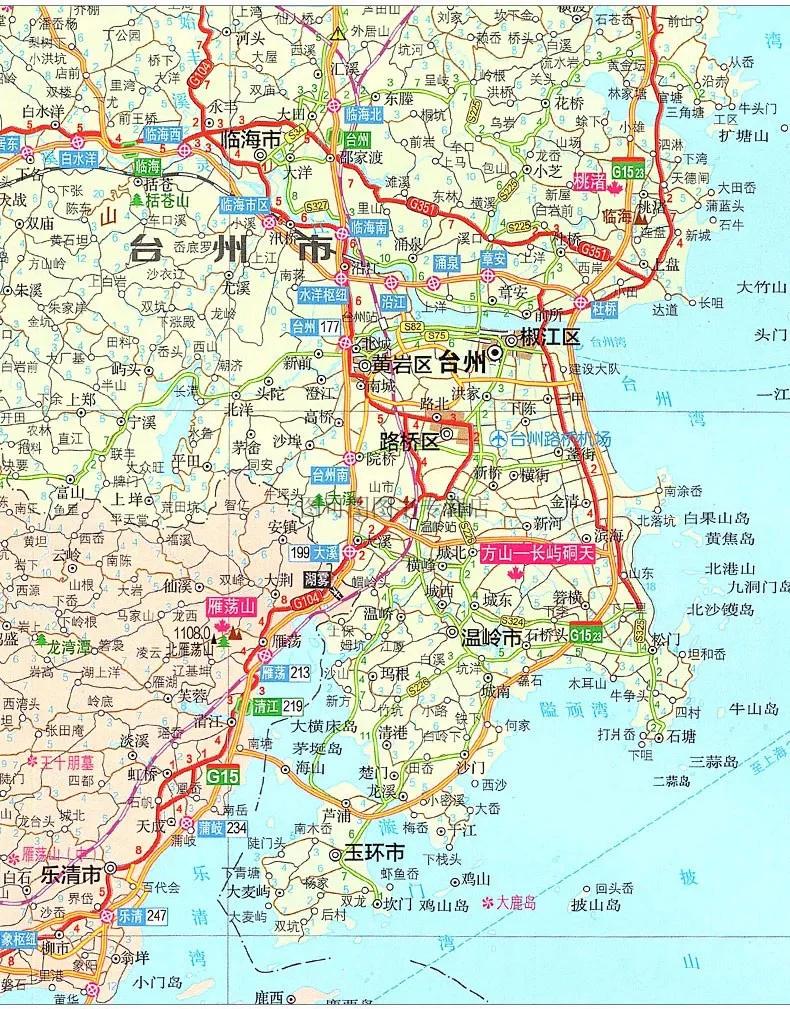 台州市在浙江省沿海,上有宁波,下有温州,夹在中间的台州很难赶超宁波