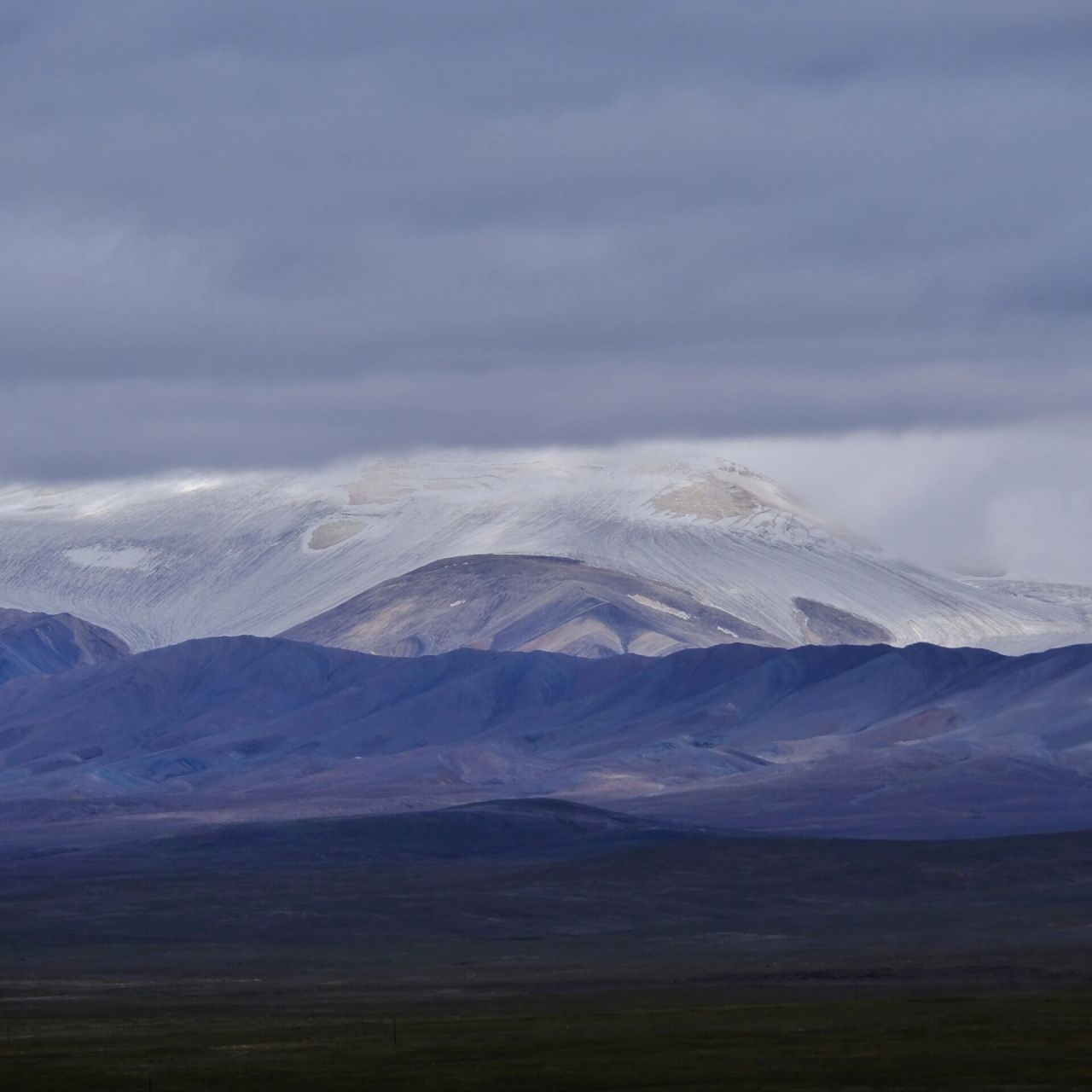 巍巍昆仑,大气磅礴 走109国道进昆仑山口,沿途拍摄玉虚峰