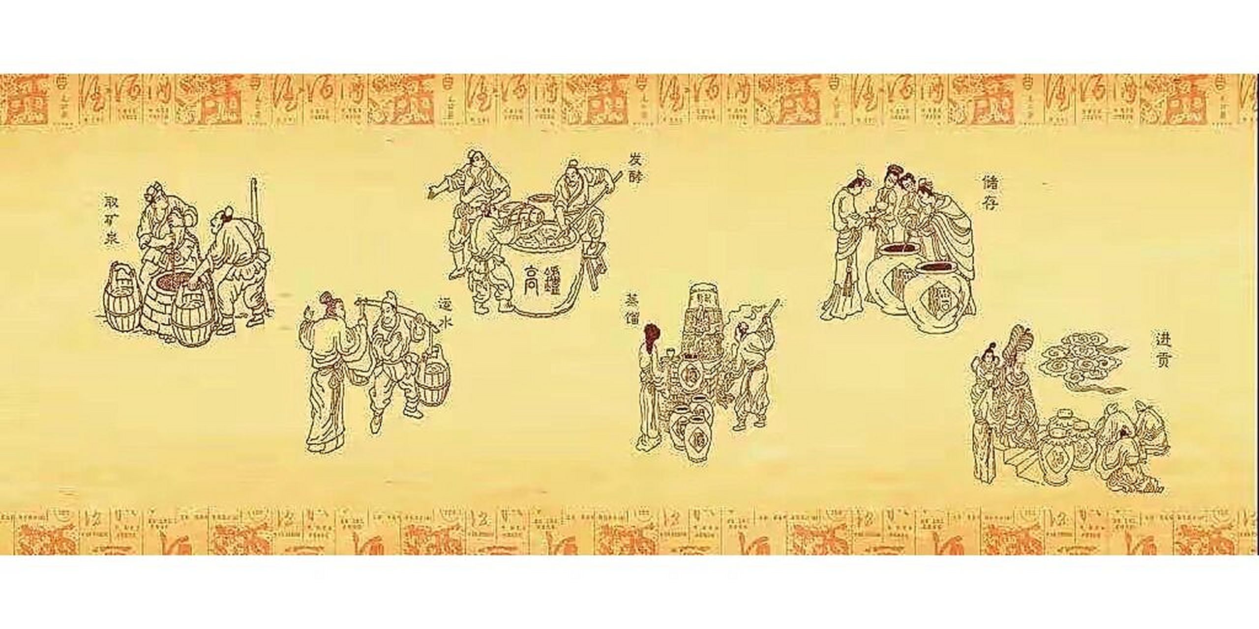 酱香型白酒需要的原料只有高粱,小麦和水.