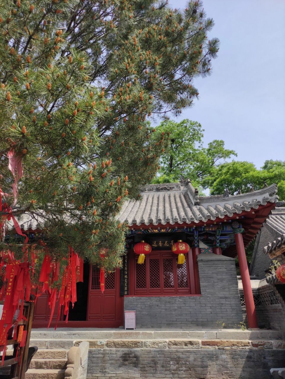 辽阳古寺~首山清风寺 清风寺太值得一游啦,古树参天,庄严又清静,心情