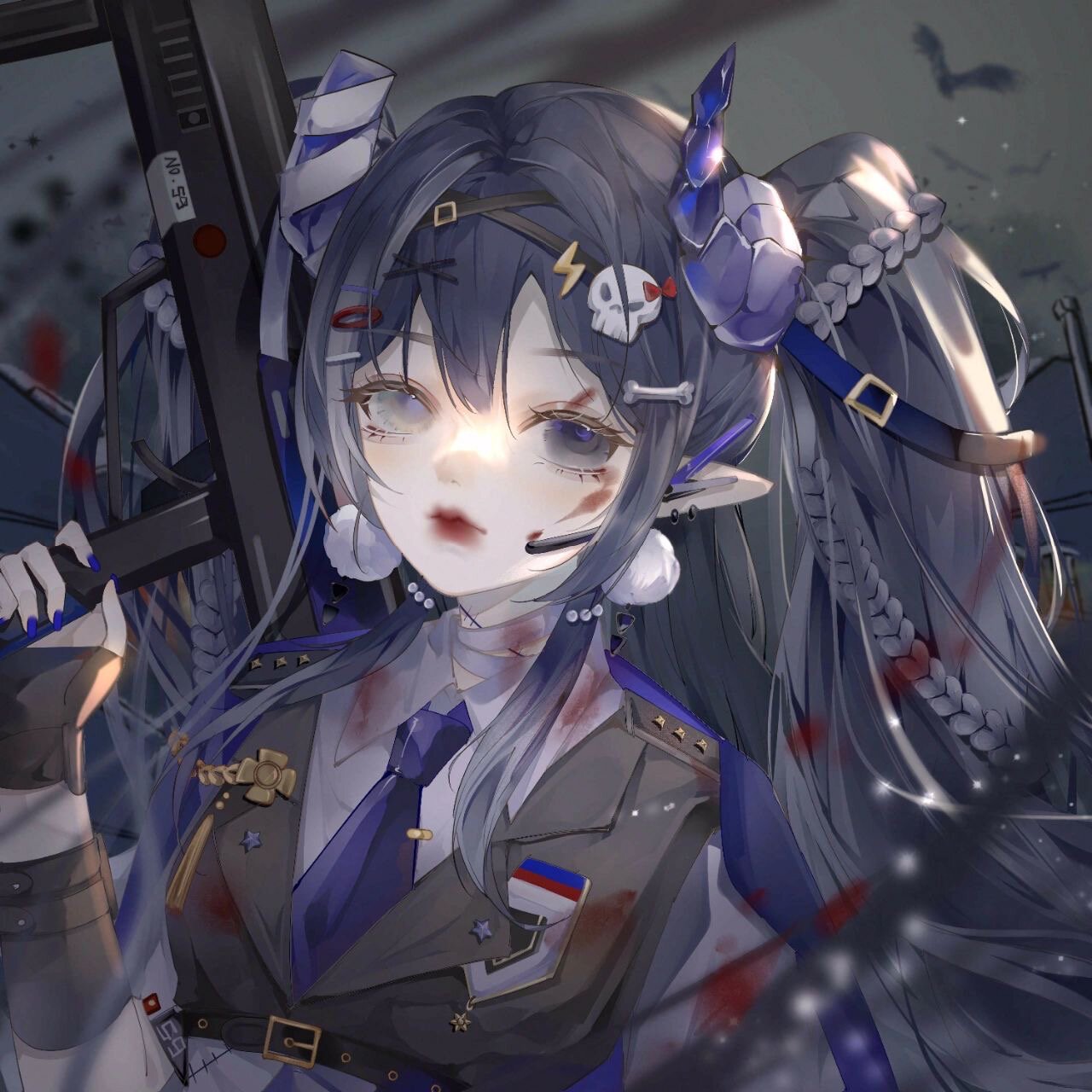 动漫头像女生头像机械少女