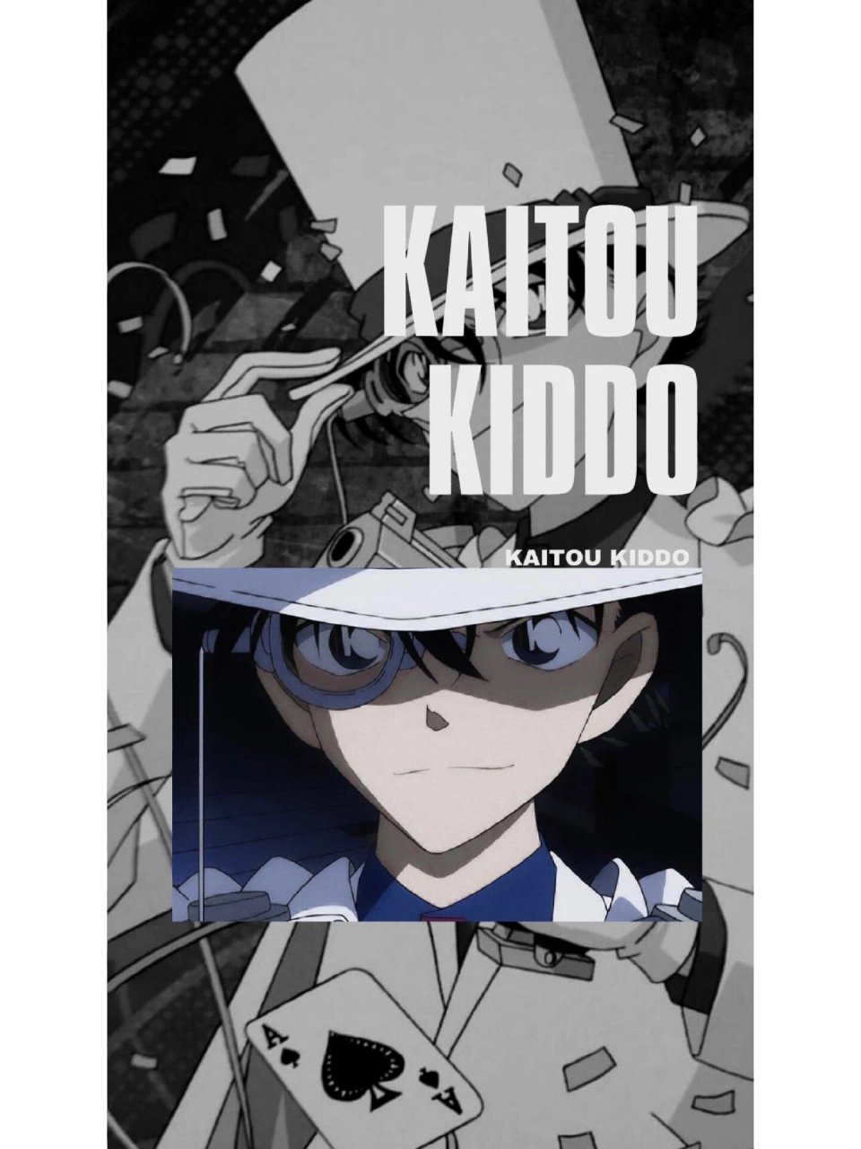 壁纸丨怪盗基德 图源:柯研所