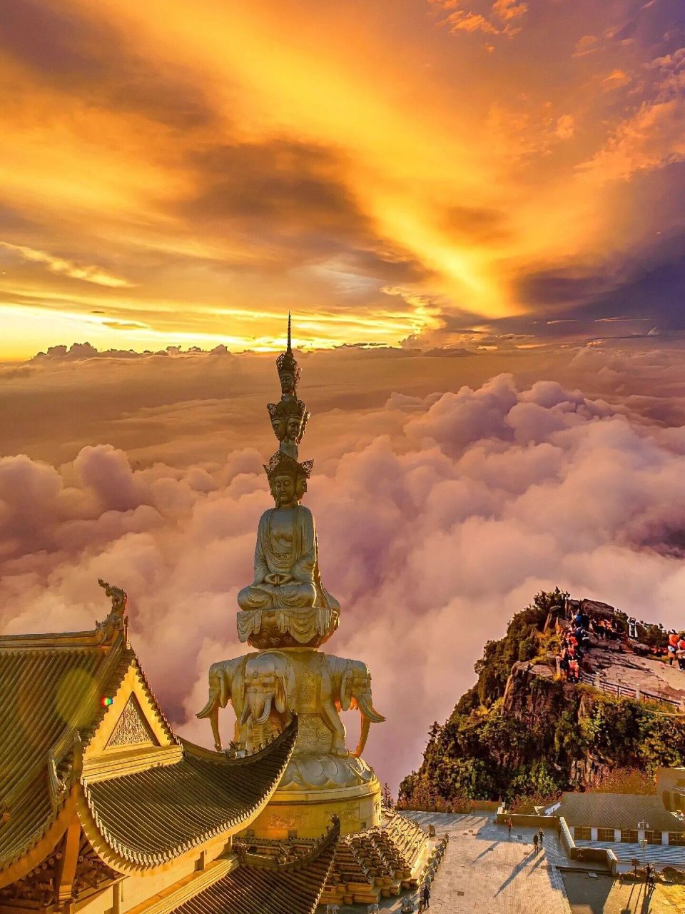 云上金顶,天下峨眉 | 峨眉山攻略 峨眉山的景色,连李白也留下了:蜀国