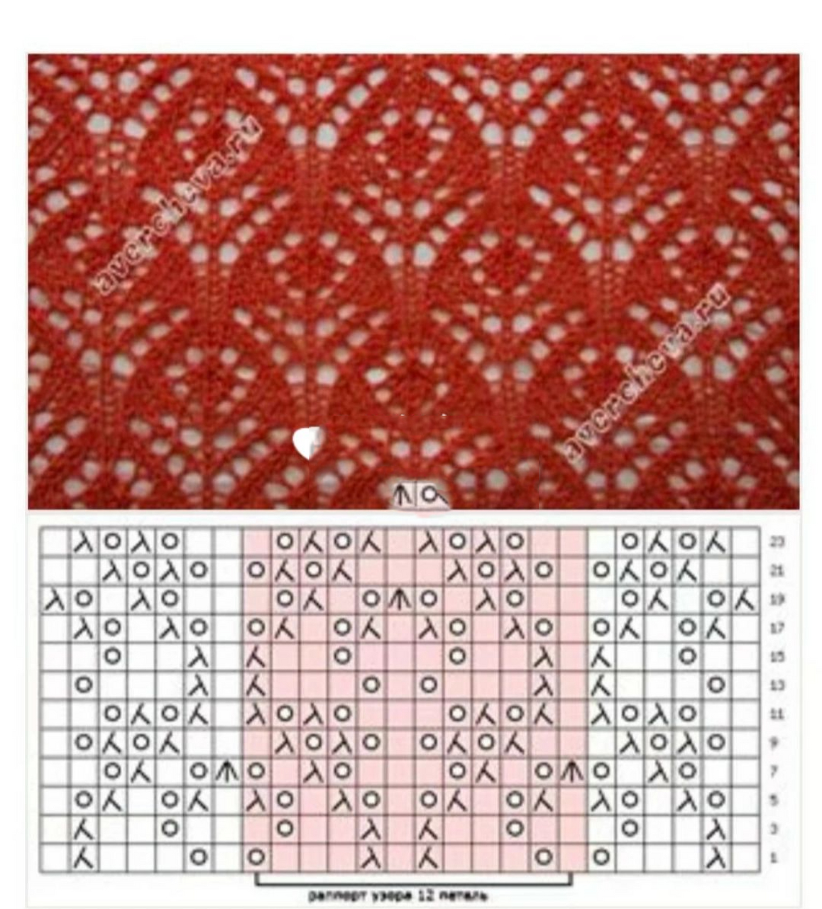 5款棒针编织镂空花样