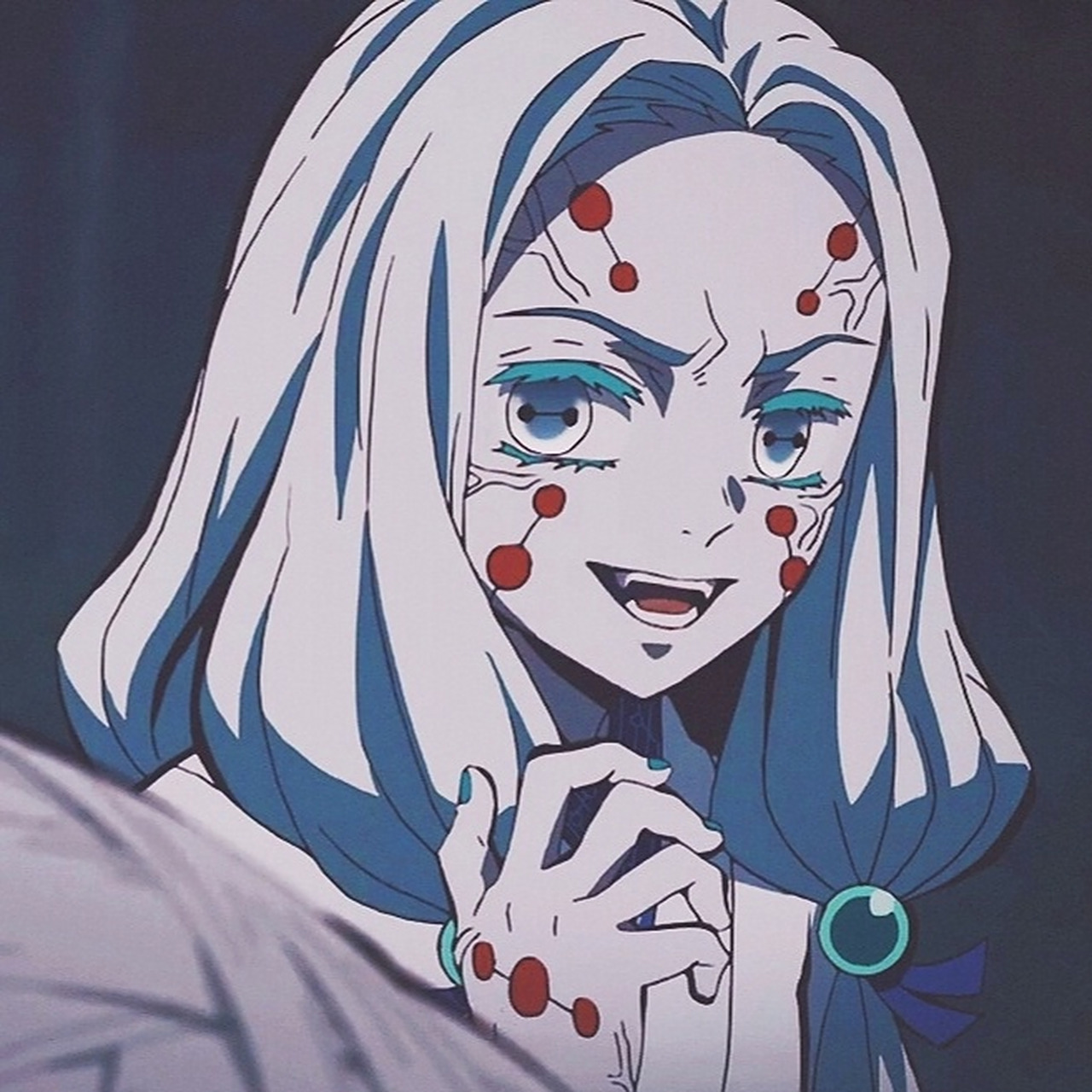 鬼灭之刃:那田蜘蛛山拼凑的家人头像 下弦之伍·累与妈妈,姐姐们