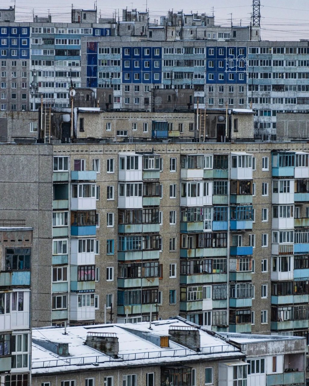 北极圈内最大的城市 摩尔曼斯克,面积154.5平方公里,人口29.