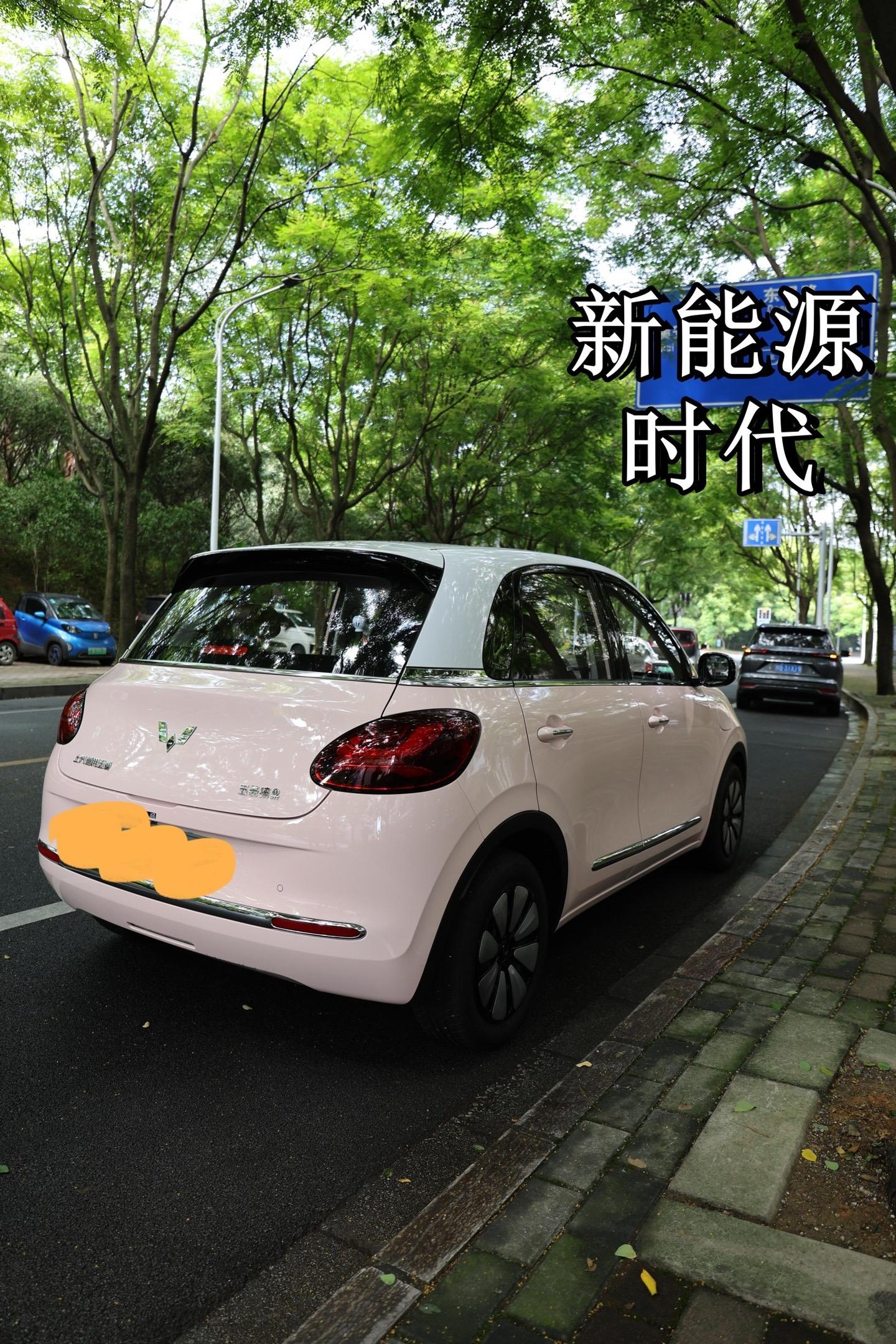 新能源小车车如今我也加入了新能源时代 看来看去最后决定买五菱缤果