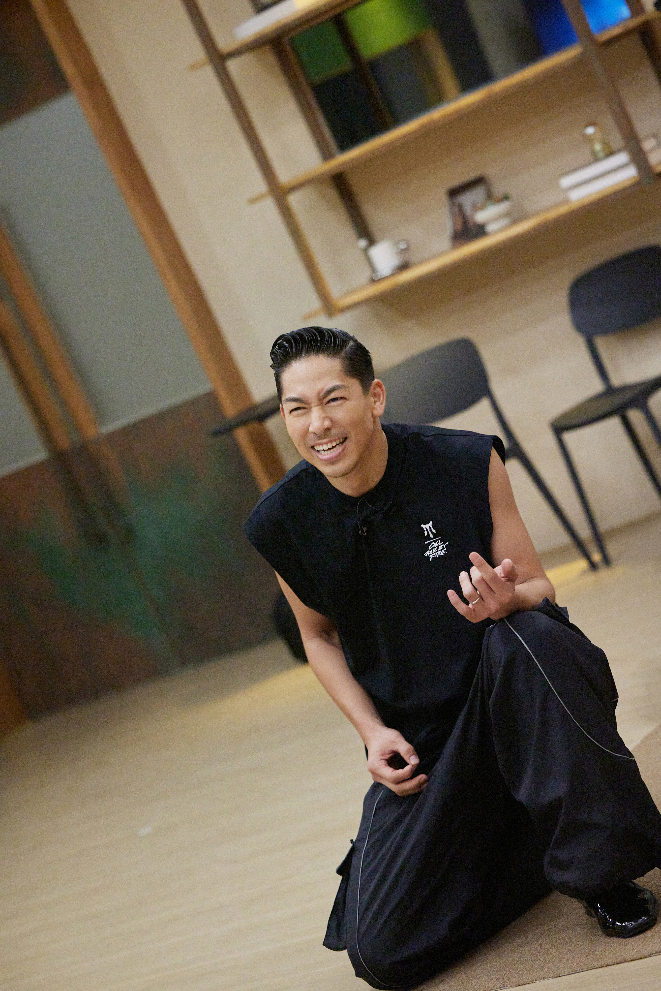 舞台上尽力呈现完美表演的黑泽良平哥哥很帅,私