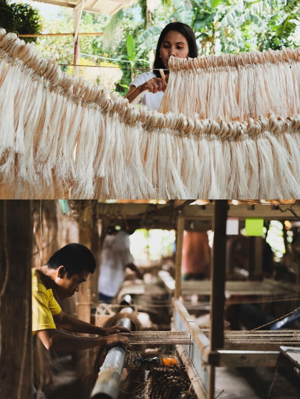 用天然蕉麻纤维94制作可持续地毯 总部位于荷兰的 musett design