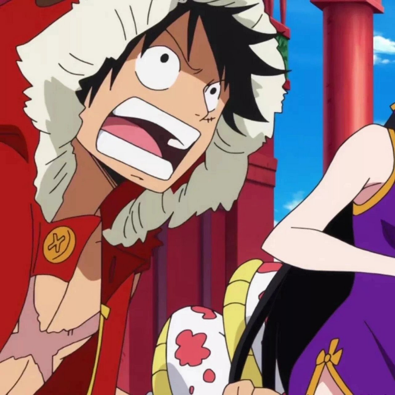 站路飞和女帝 情头情头20