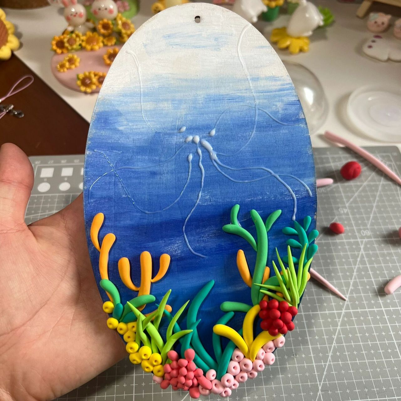 超轻粘土章鱼教程   网上找的参考图