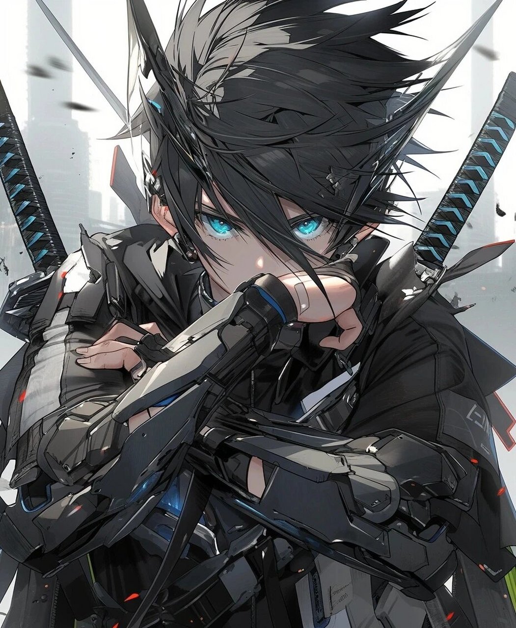 动漫男生头像分享 在网上搜集了一些比较炫酷的男生头像,有需要的可以