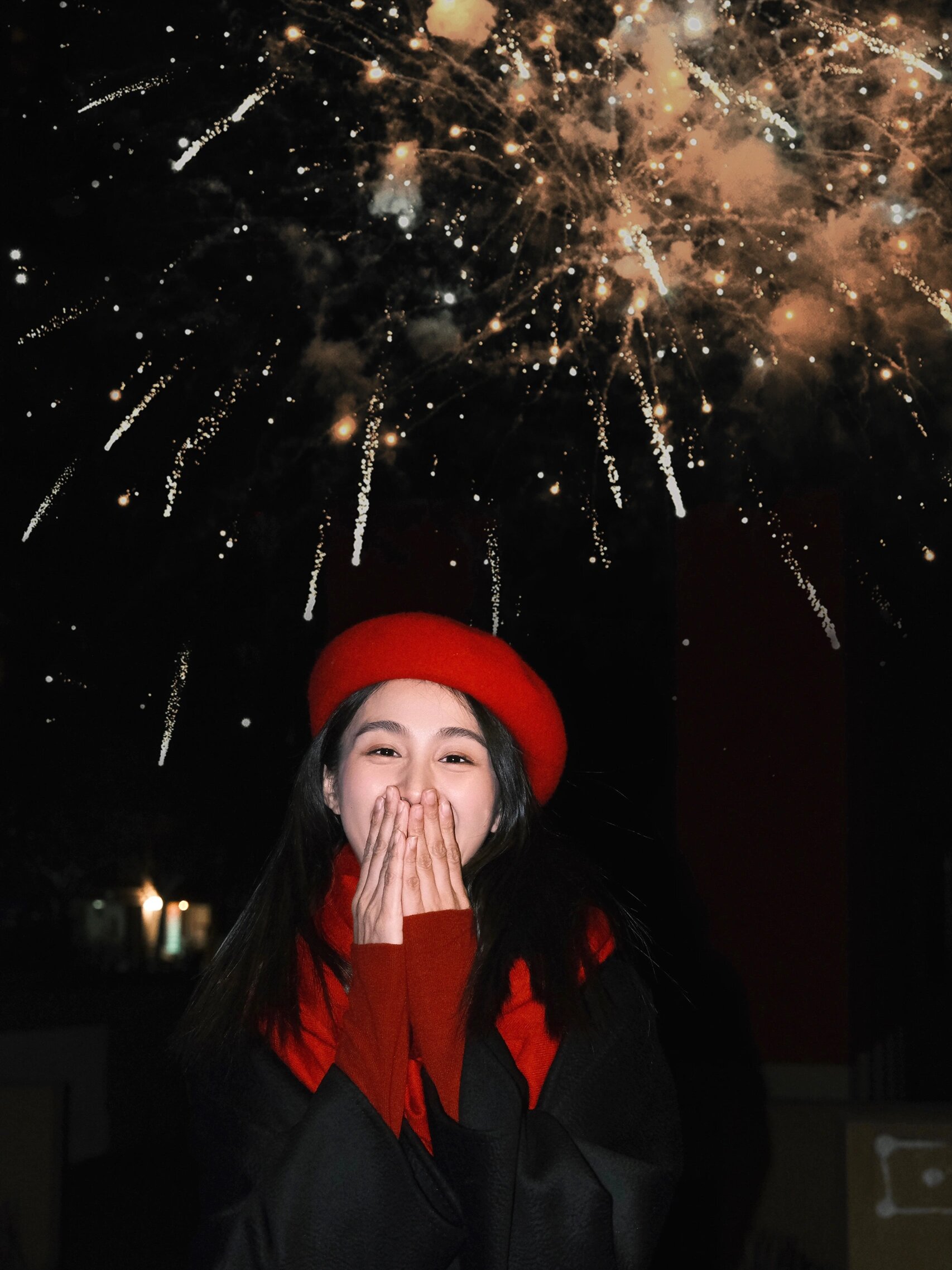 每个样式我都很喜欢 选的时候超纠结 #p烟花##向烟花许个愿##烟花拍照