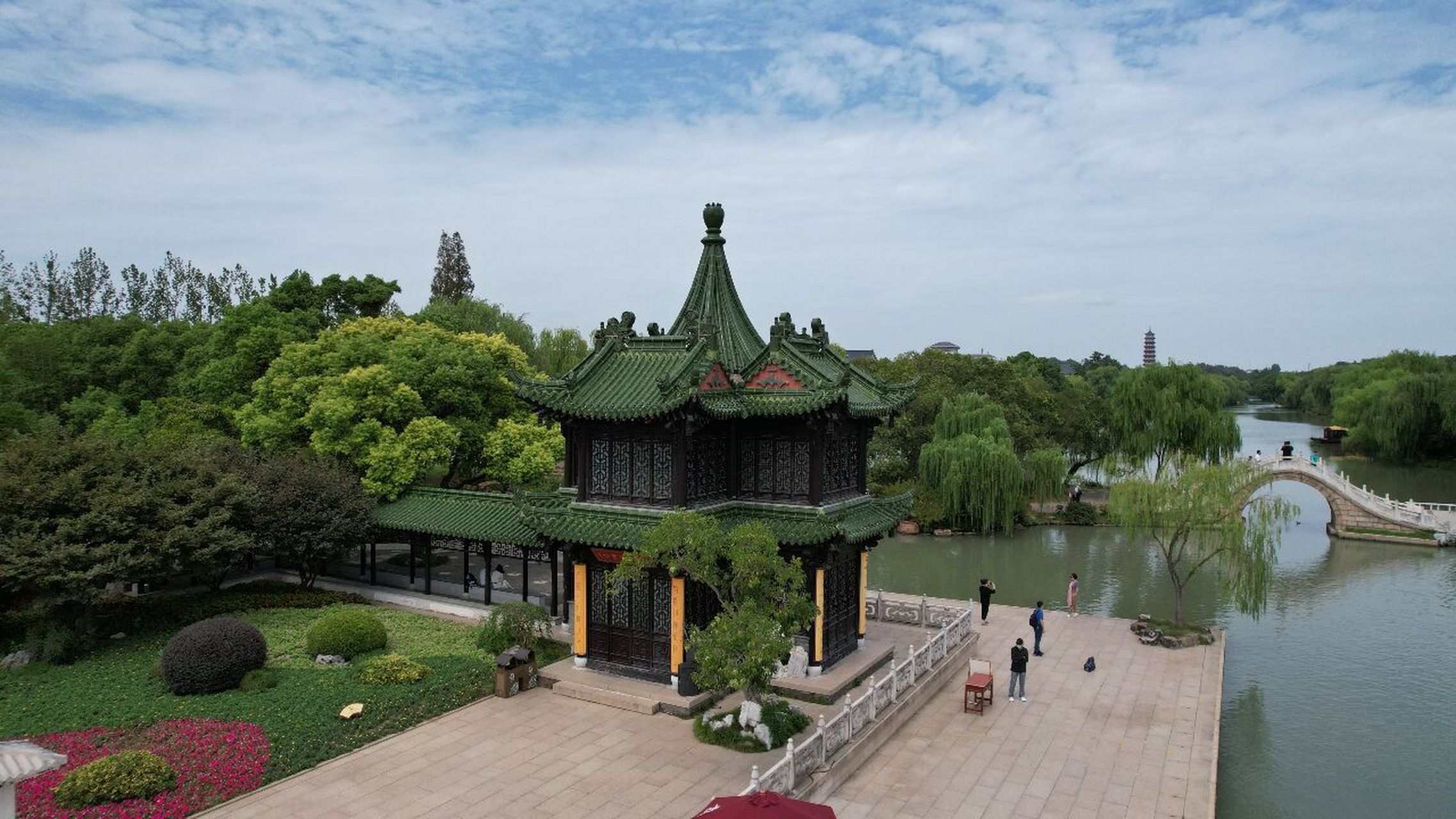 瘦西湖之——徐园 每次来都会有不一样的感觉,瘦西湖的美景肯定值得一