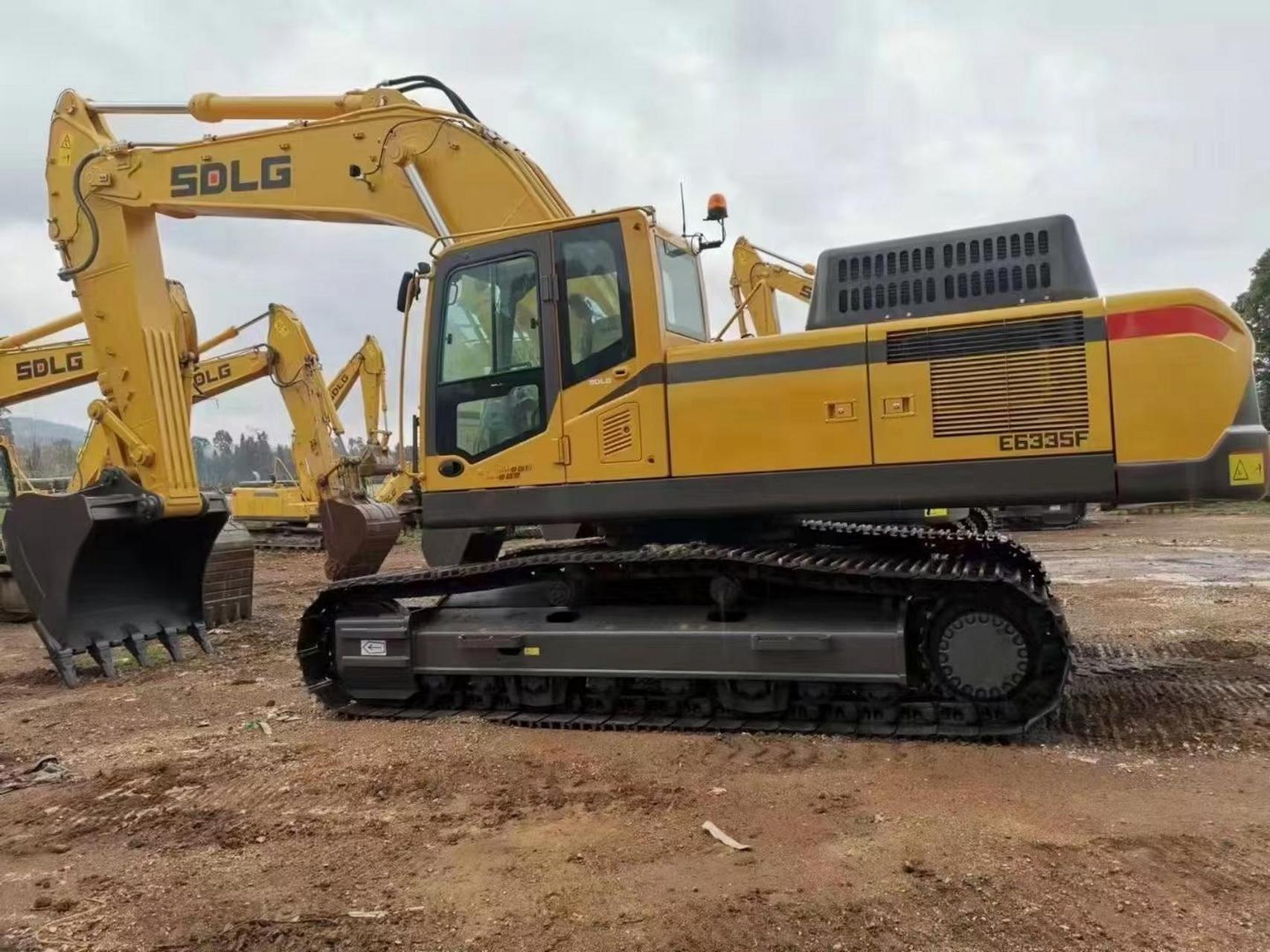 临工335f液压挖掘机配备原装进口沃尔沃d13发动机进口川崎液压系统