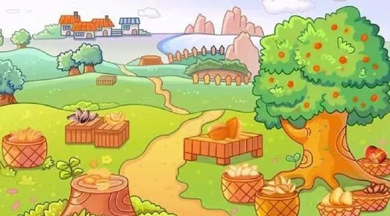 看图写话 秋天的果园