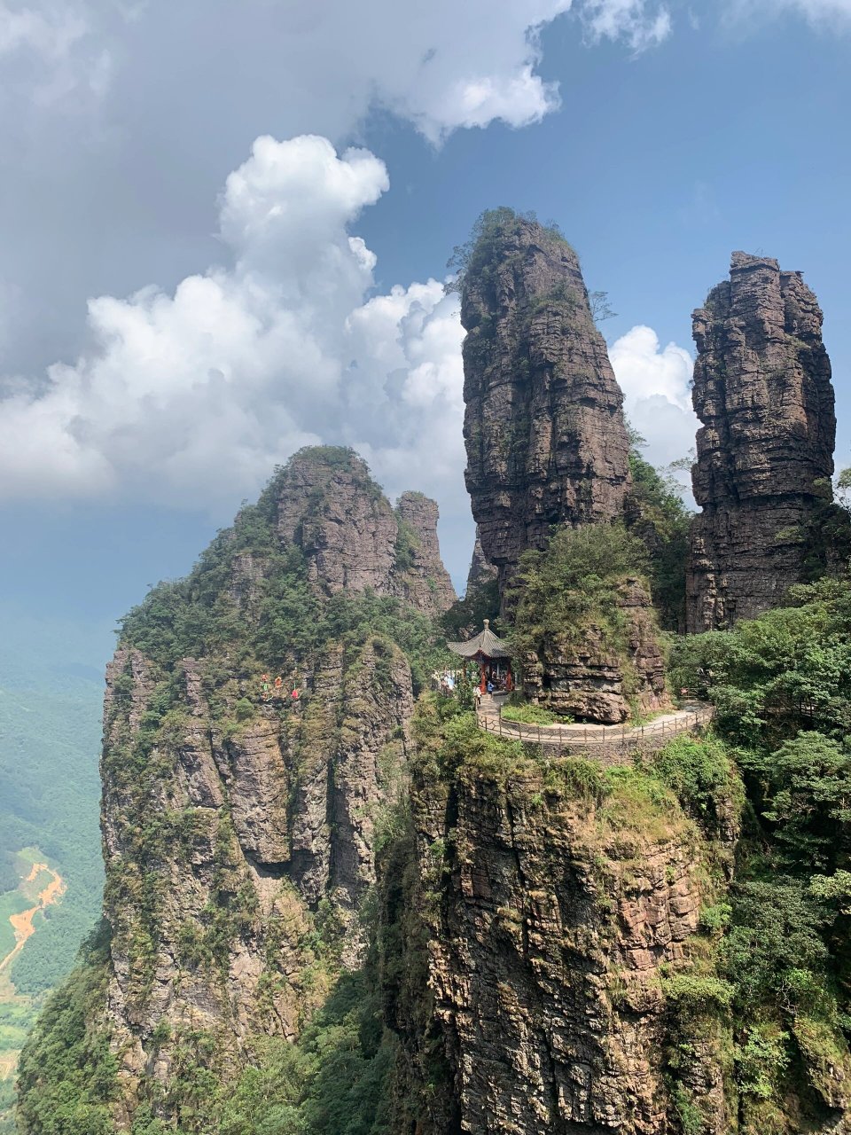 平南北帝山景区图片