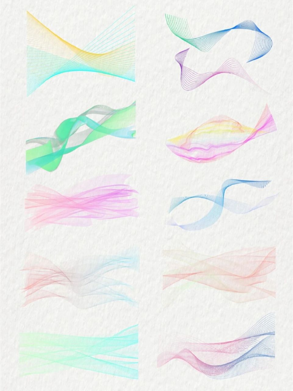 97熟悉又难找的科技感线条免抠png素材 94宝子们是不是经常在科技