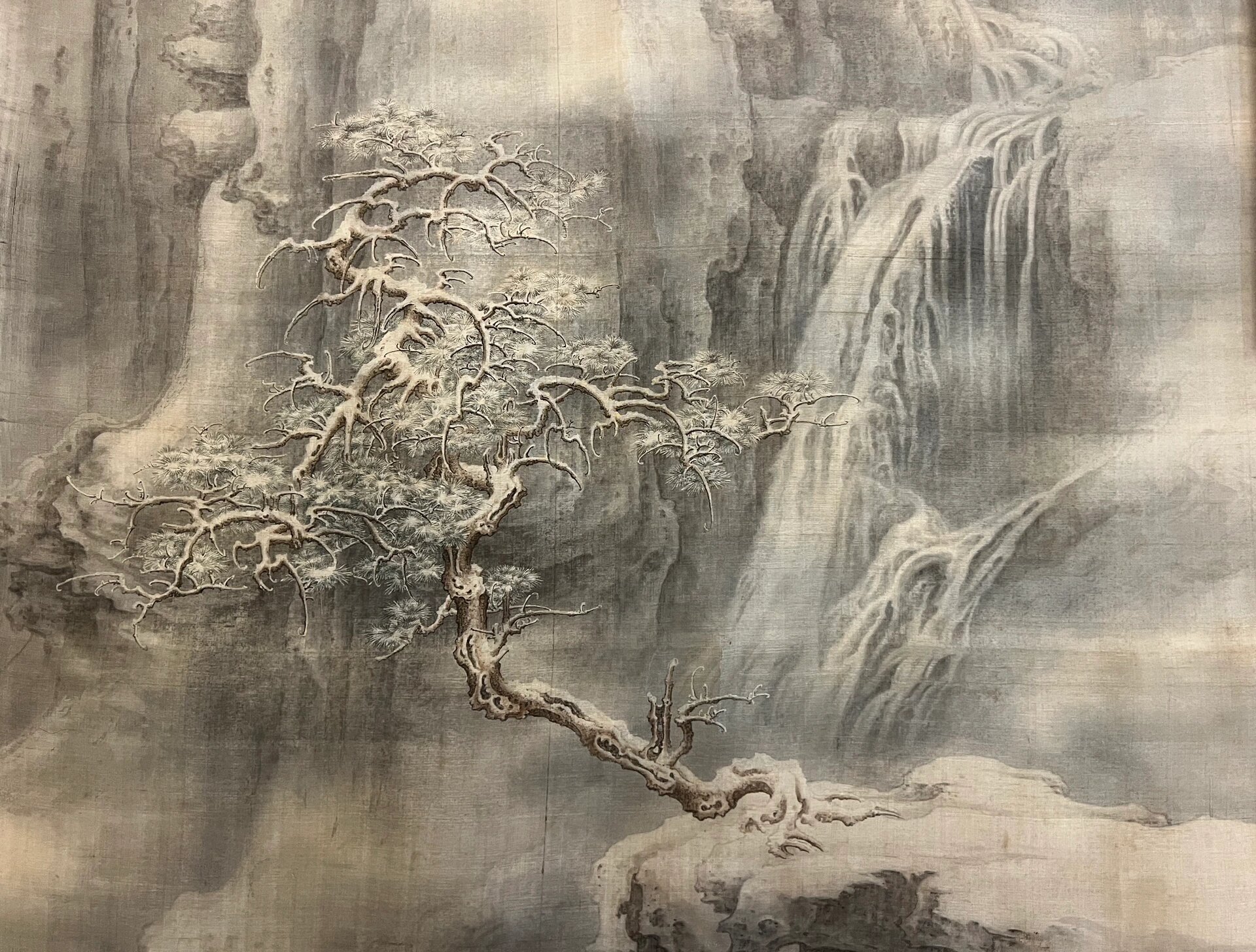 讓人驚艷的雪松图