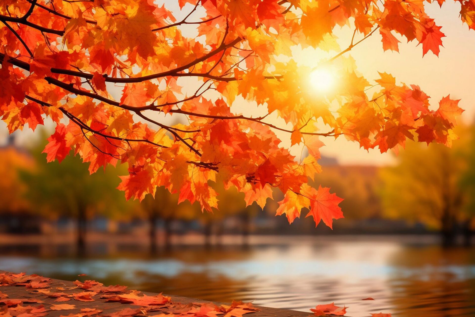 用一张图形容秋天# #治愈系风景# #唯美# #美景# #唯美意境