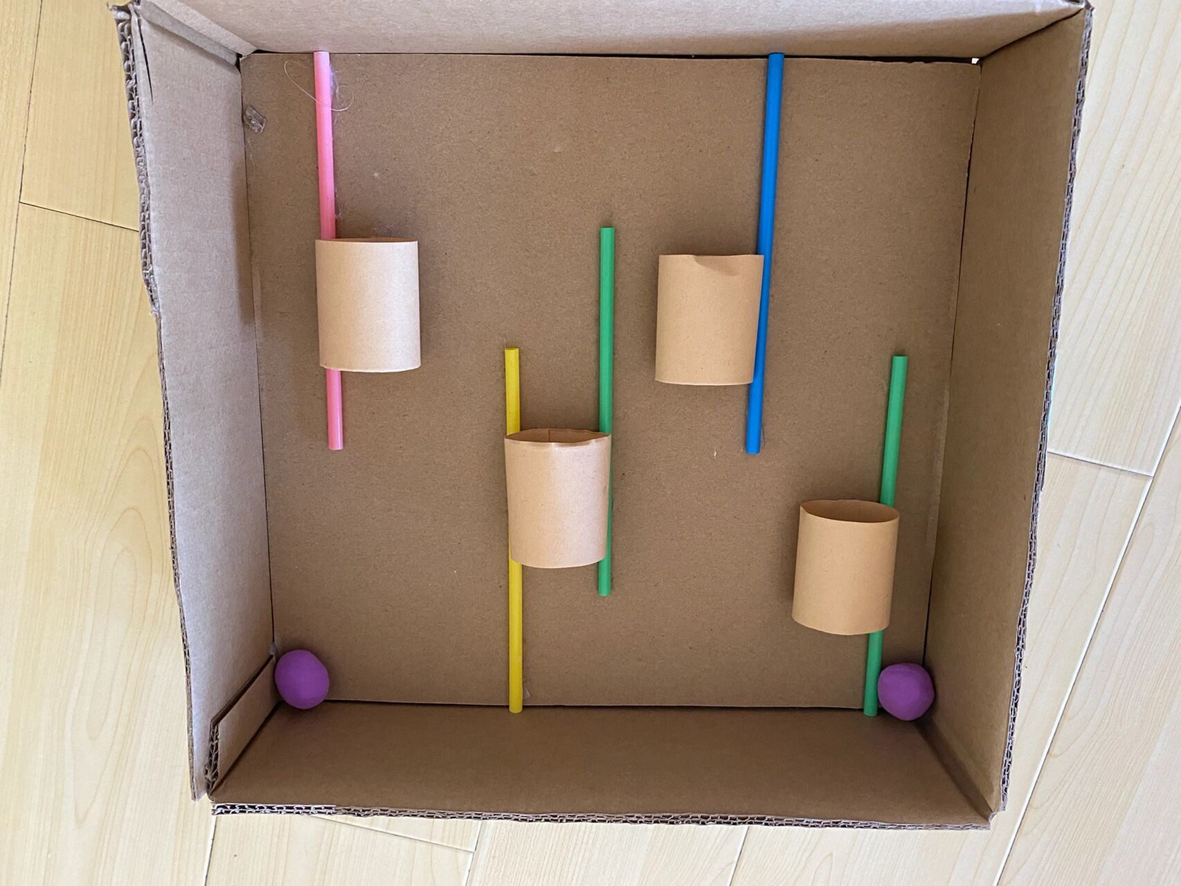 小班益智区,自制玩具07