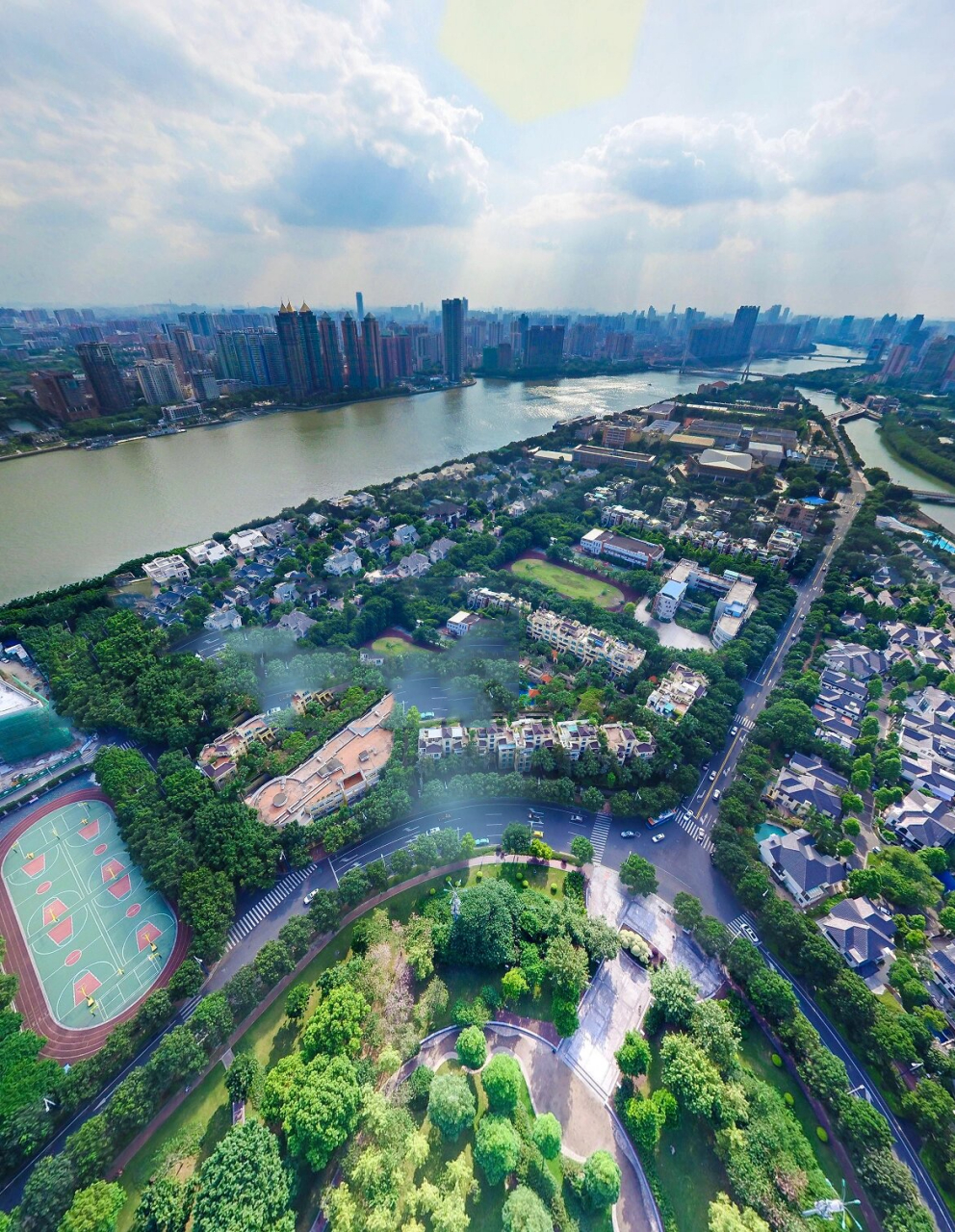 广州二沙岛独栋别墅93·越秀宏城花园 业主急售!