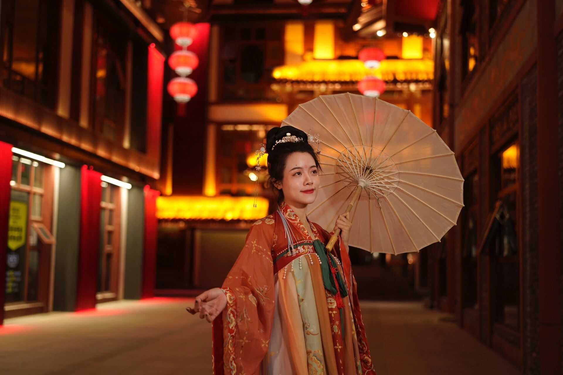 大唐不夜城汉服租借体验 一直都很想写个推荐都是忙忘记了,我是397