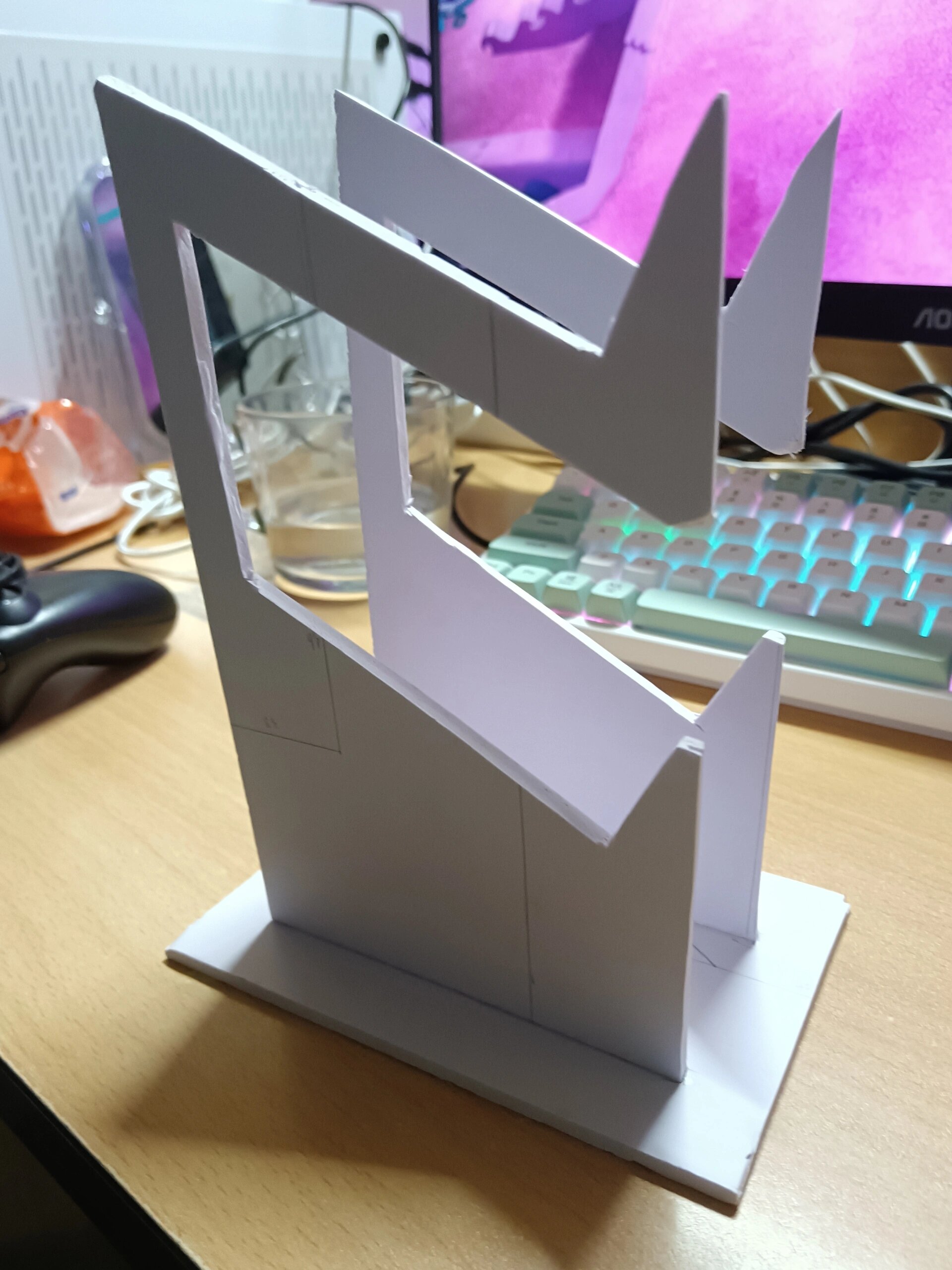 0成本自制手柄支架