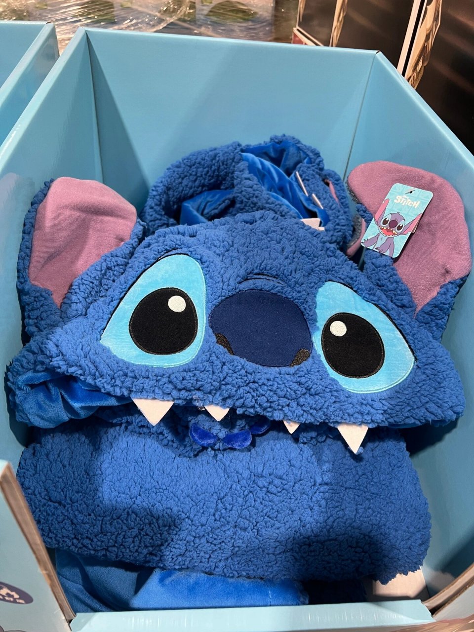 迪士尼披风毯子史迪奇 披风,毯子,展开来80*150 开始客代